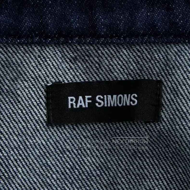 Raf Simons Raf Simons Unisex denim logo shirt Size US S / EU 44-46 / 1 - 6 Thumbnail