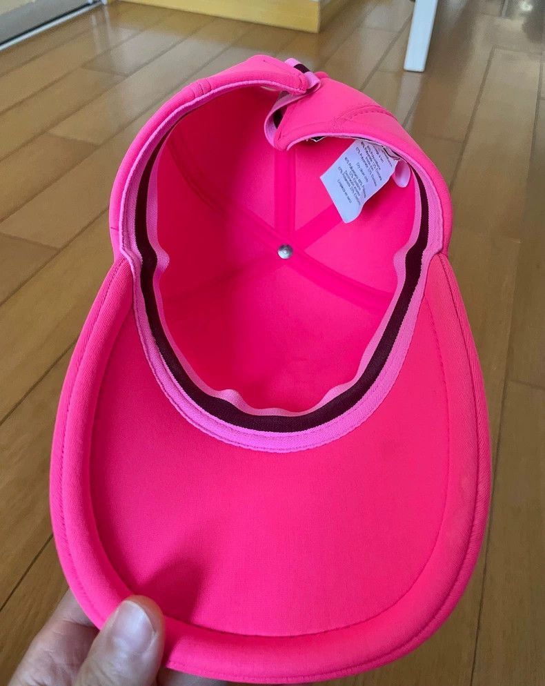 Hermes Hermes Neon Pink Baseball Cap-2506 Size ONE SIZE - 5 Thumbnail