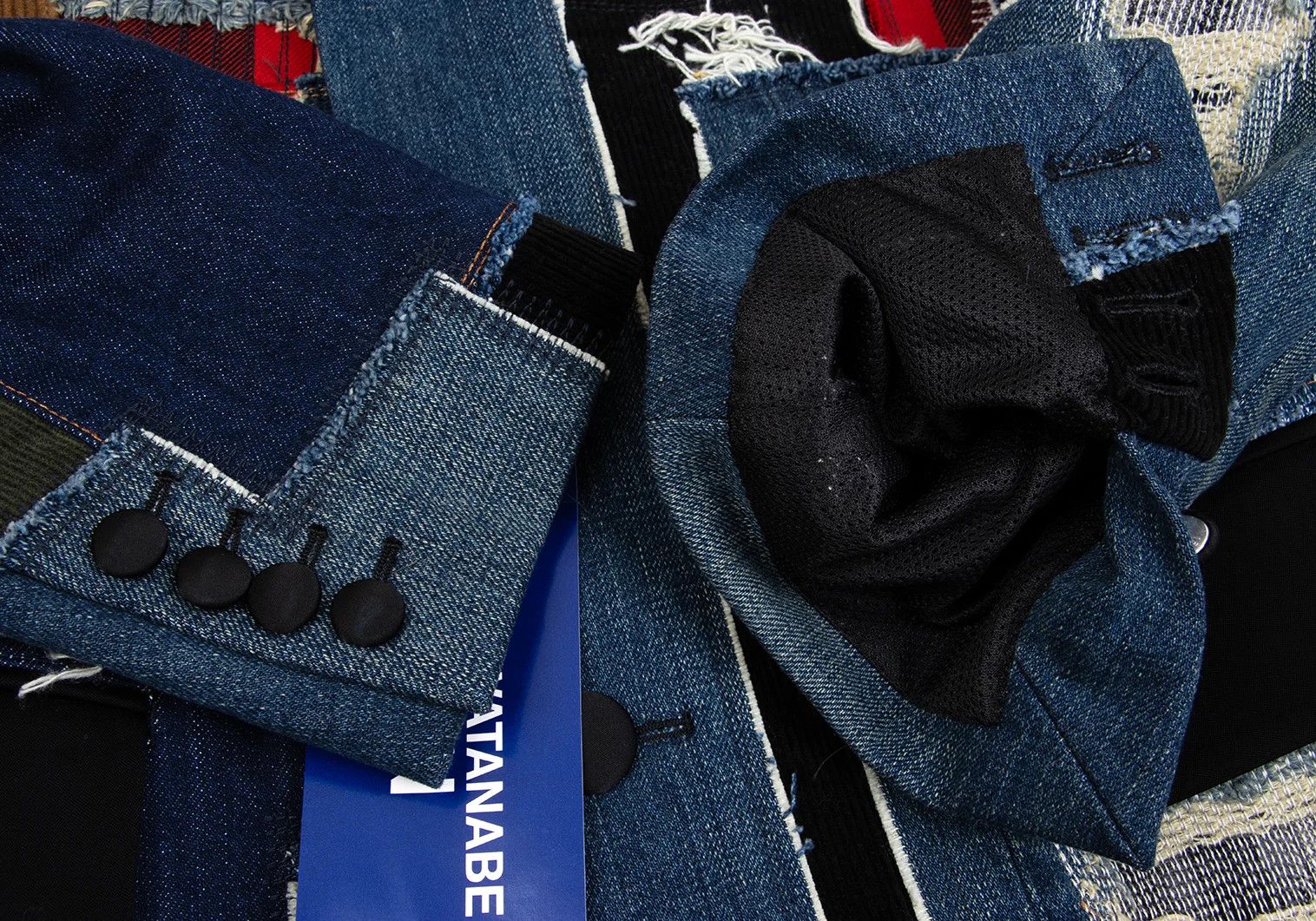 Junya Watanabe Patchwork Denim Coat in Indigo and Other Colors, XS Size US XS / EU 42 / 0 - 9 Thumbnail