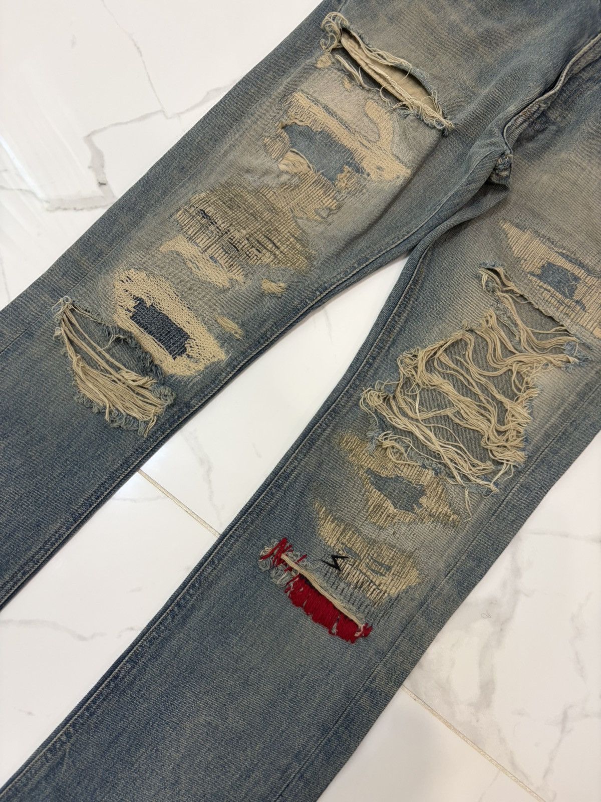 Undercover Aw04 red yarn Size US 31 - 5 Thumbnail