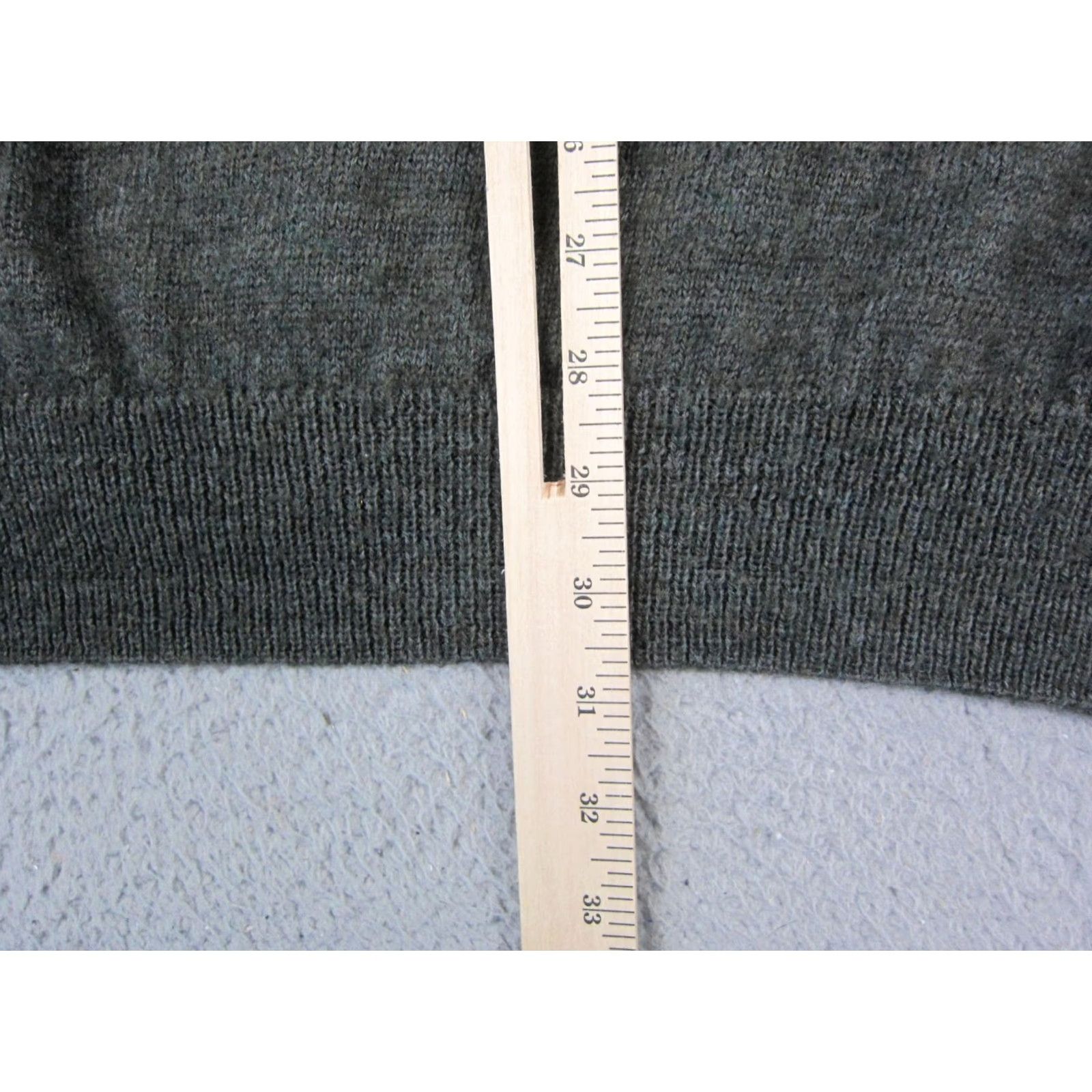 Vintage VINTAGE Cabela's Sweater Mens 2XL 2XLT 2XL Tall Green Henley Wool Crew Neck Elbow Patch Made in USA Shirt Size US XXL / EU 58 / 5 - 7 Thumbnail