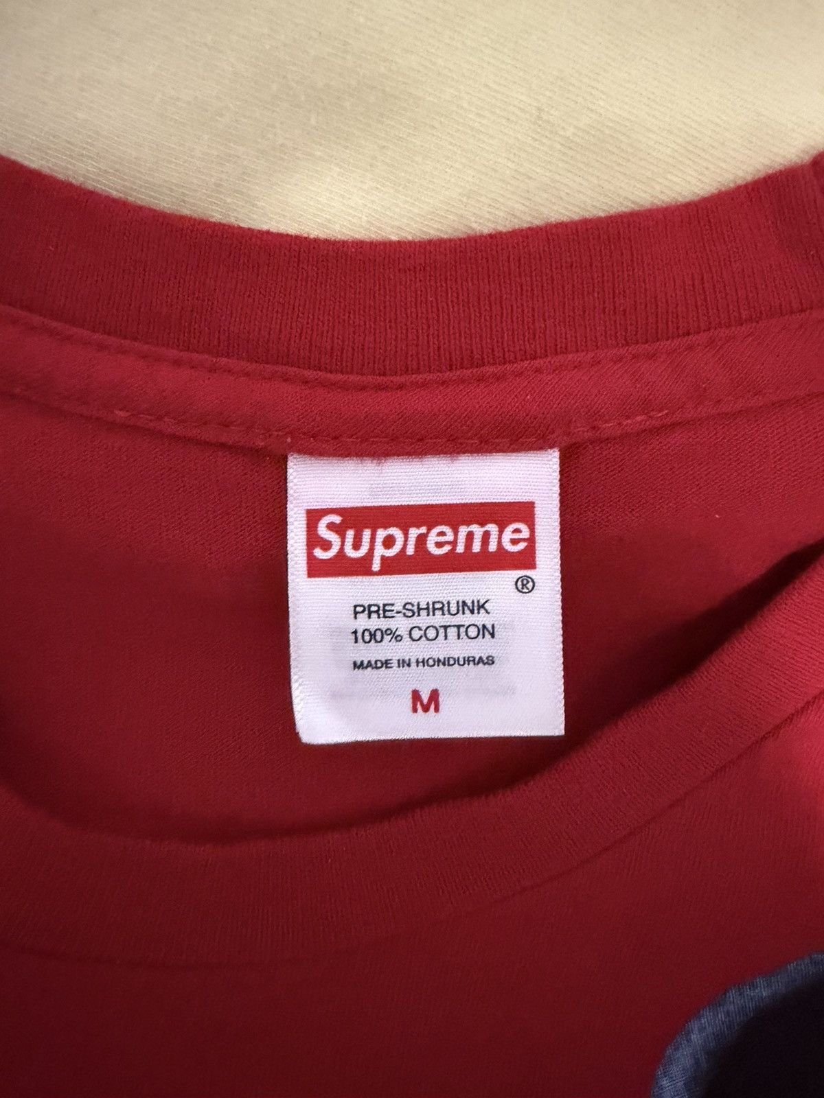 Supreme Supreme Snowman Tee Red FW25 Size US M / EU 48-50 / 2 - 3 Thumbnail