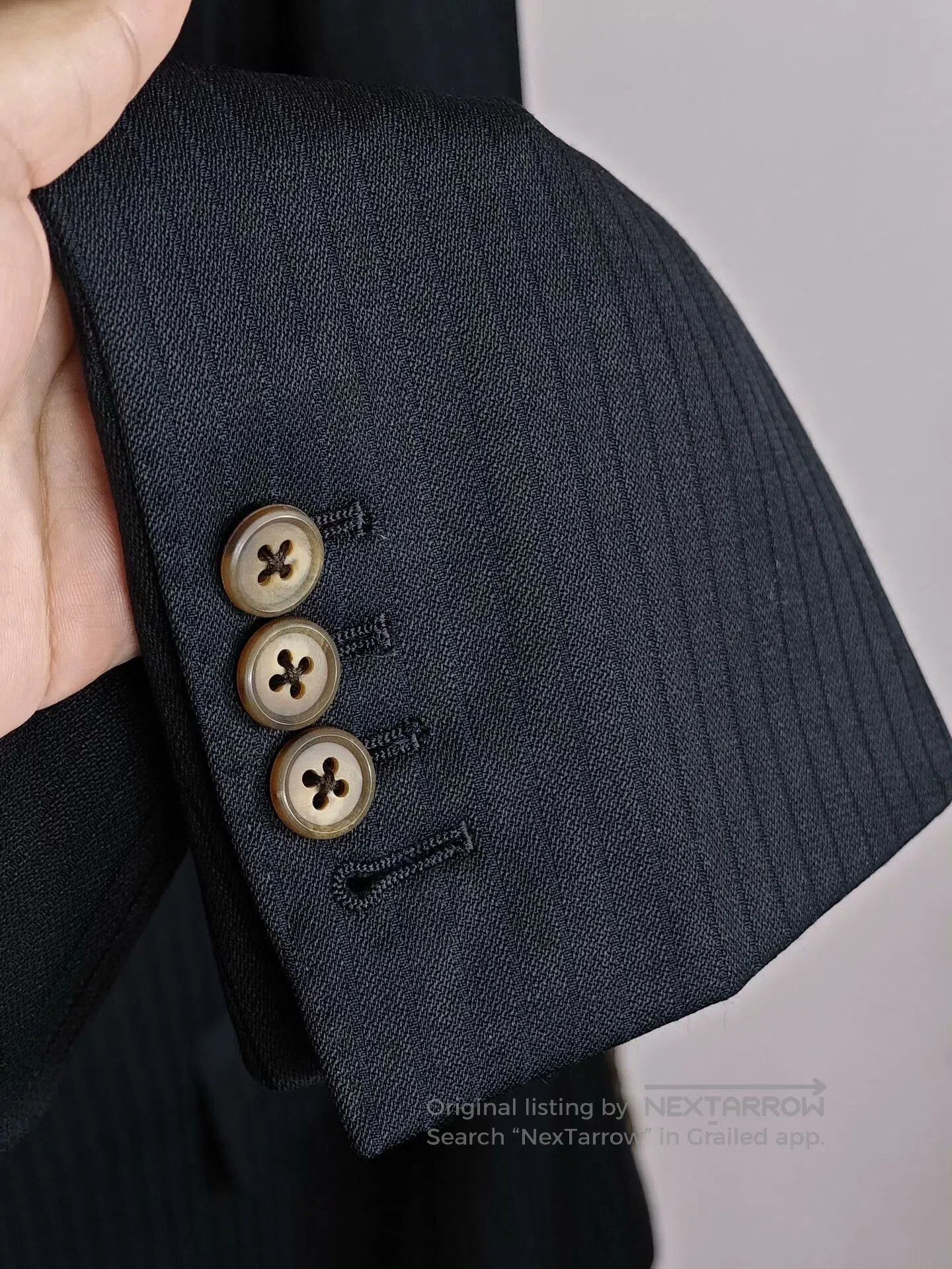 Japanese Brand Custom British Wool Suit Set. Size US M / EU 48-50 / 2 - 4 Thumbnail