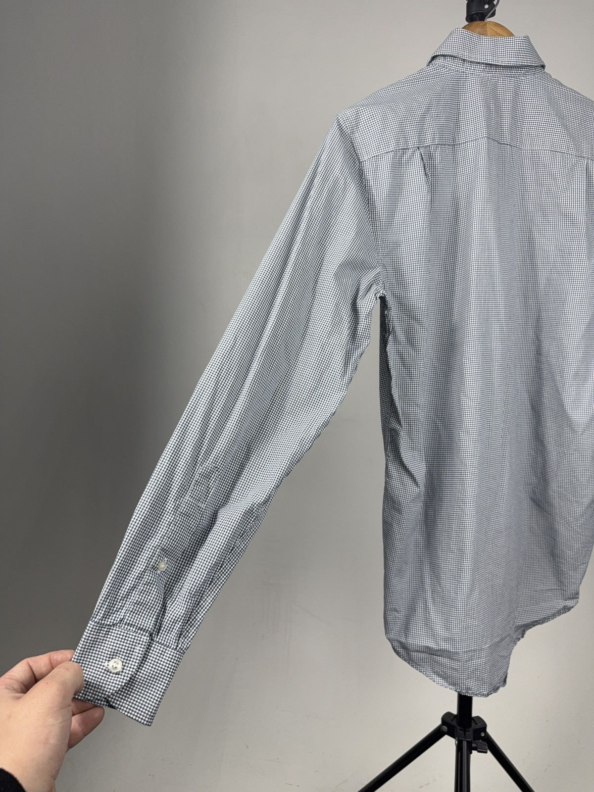 Lacoste Luxury 00s Lacoste Gingham Check Button Down Shirt Mens S Size US S / EU 44-46 / 1 - 11 Thumbnail