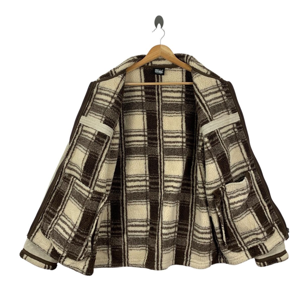 Other FIRST DOWN OUTDOOR Tartan Plaids Checks Fleece Jacket Size US L / EU 52-54 / 3 - 6 Thumbnail