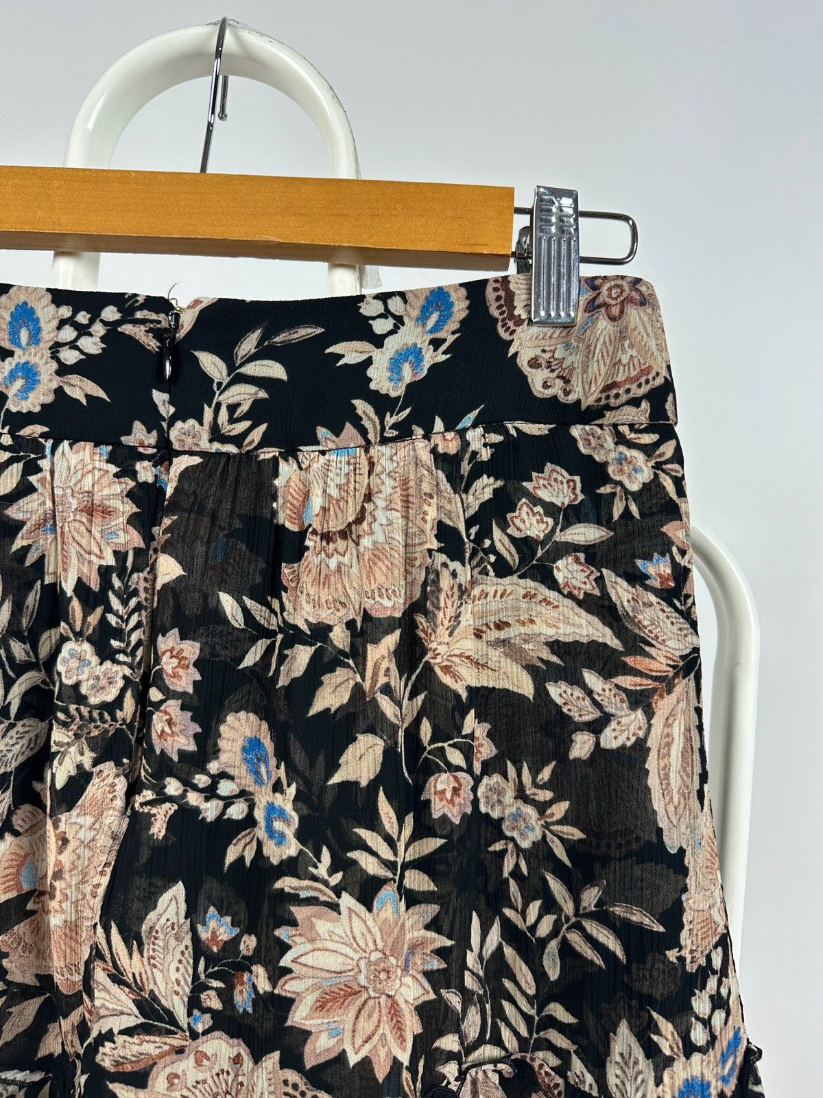 Sezane Sezane Carolina Floral Print Mini Skirt Size 26" / US 2 / IT 38 - 15 Thumbnail
