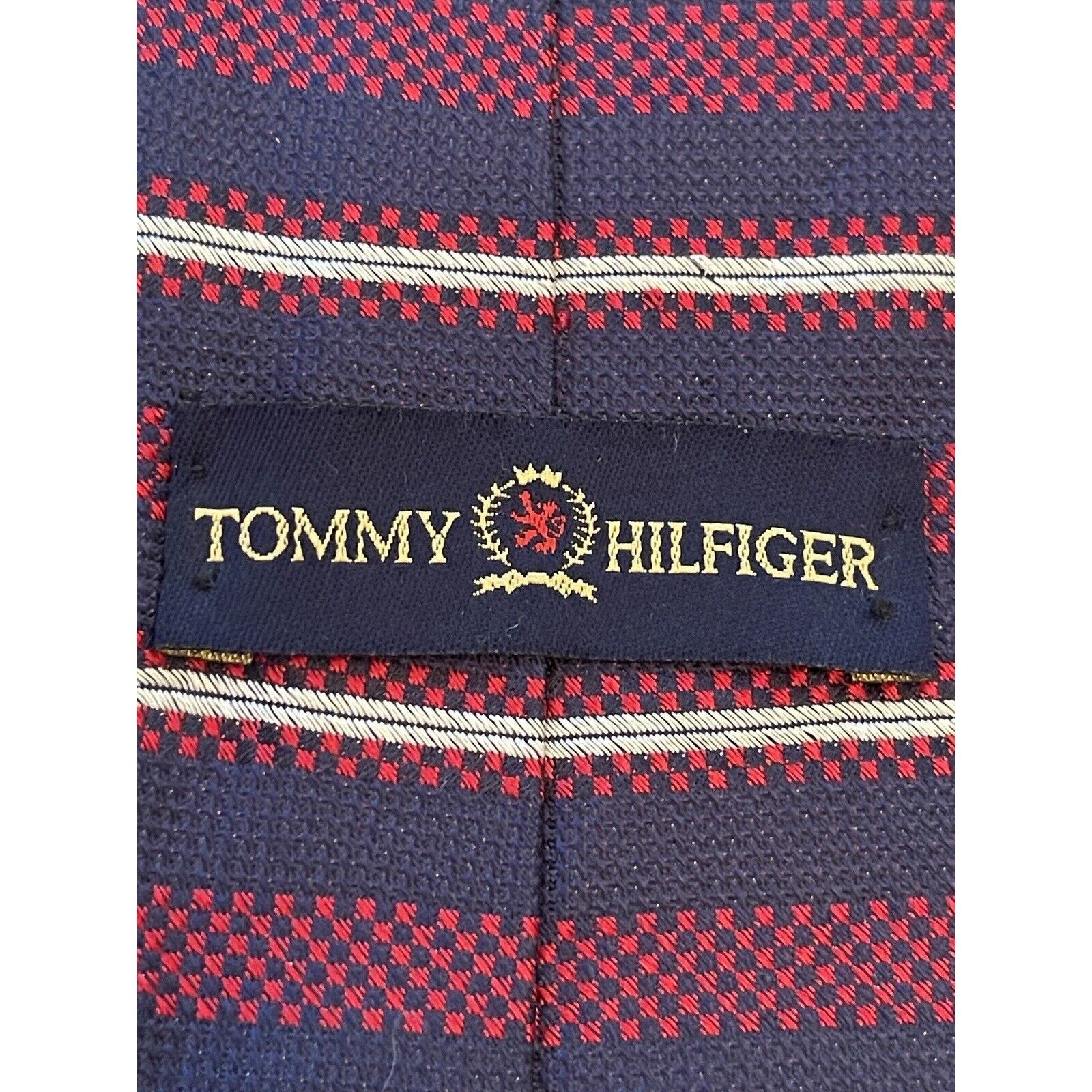 Tommy Hilfiger Tommy Hilfiger 100% Silk Men’s Neck Tie Made In Usa Size ONE SIZE - 8 Thumbnail
