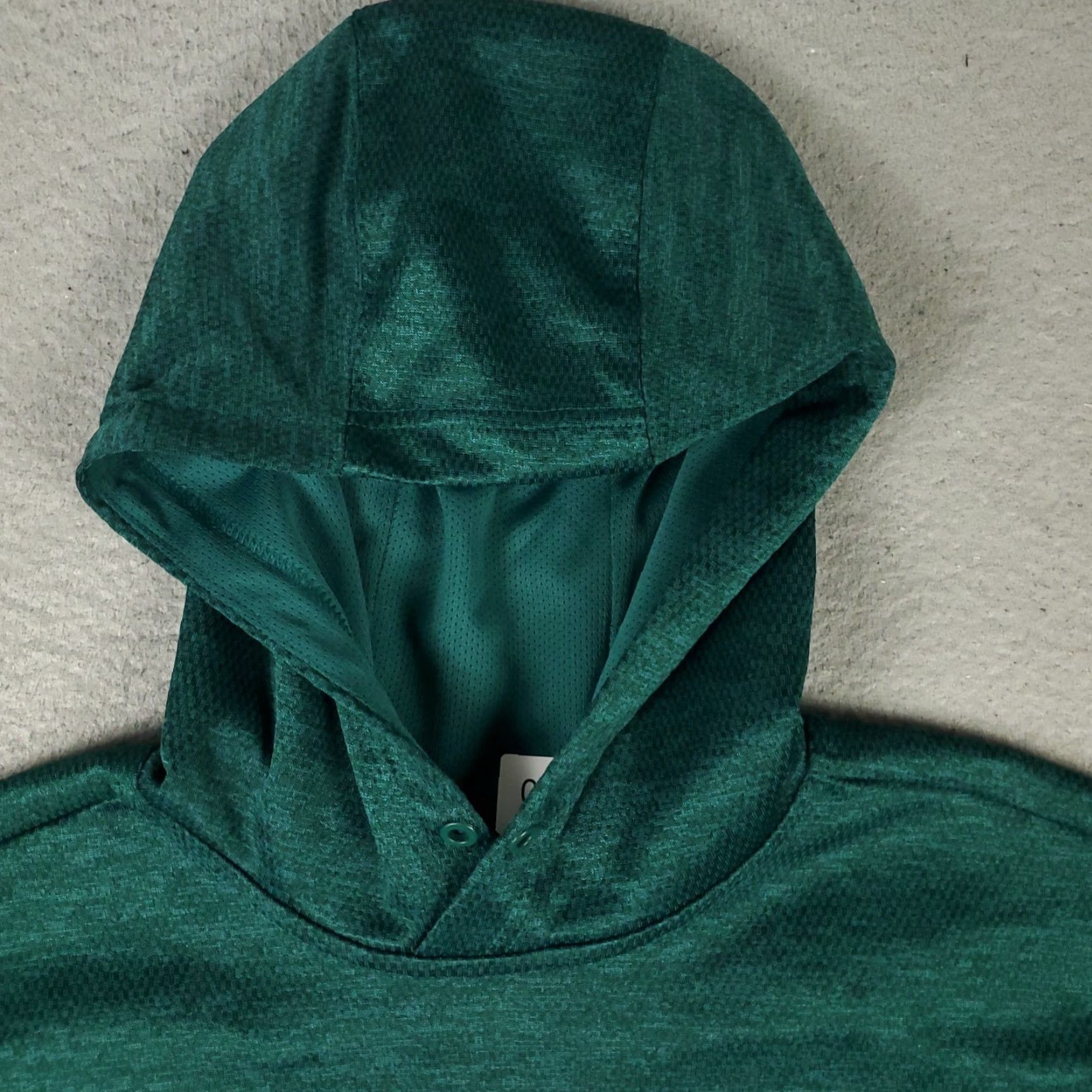 Adidas Adidas Hoodie Mens Size Medium Green Logo Pullover Sweatshirt Camouflage Knit Mock Neck All Seasons Hooded Pockets Logo Sports Mens Size US M / EU 48-50 / 2 - 2 Thumbnail