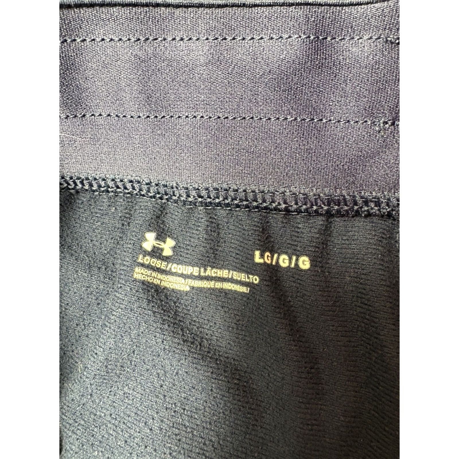Under Armour Under Armour Project Rock Sweatpants Mens Large Blue Brahma Bull Jogger Size US 33 - 6 Thumbnail