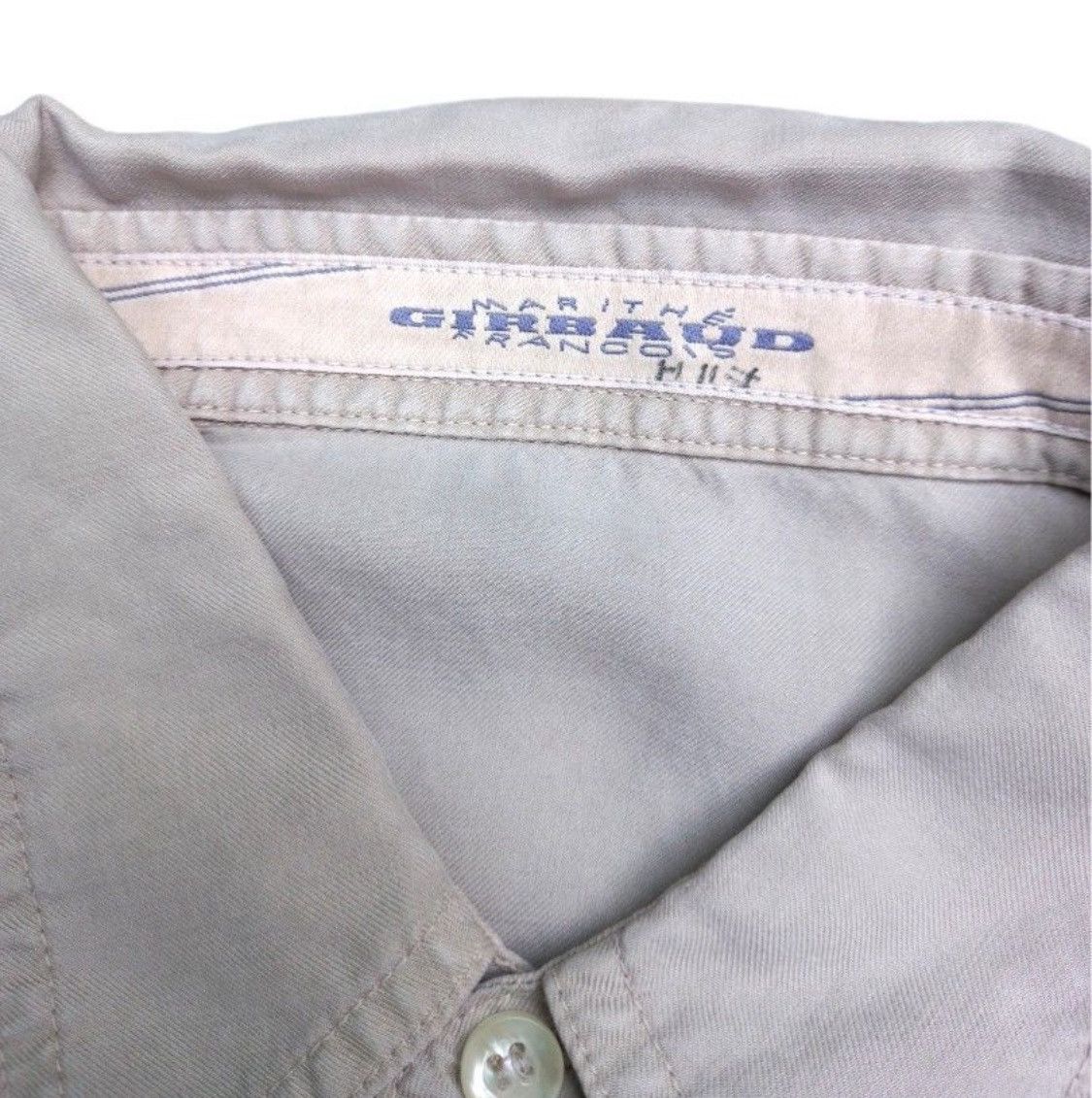 20471120 × Beauty Beast × Marithe + Francois Girbaud Vintage MFG Work shirt Size US L / EU 52-54 / 3 - 3 Thumbnail
