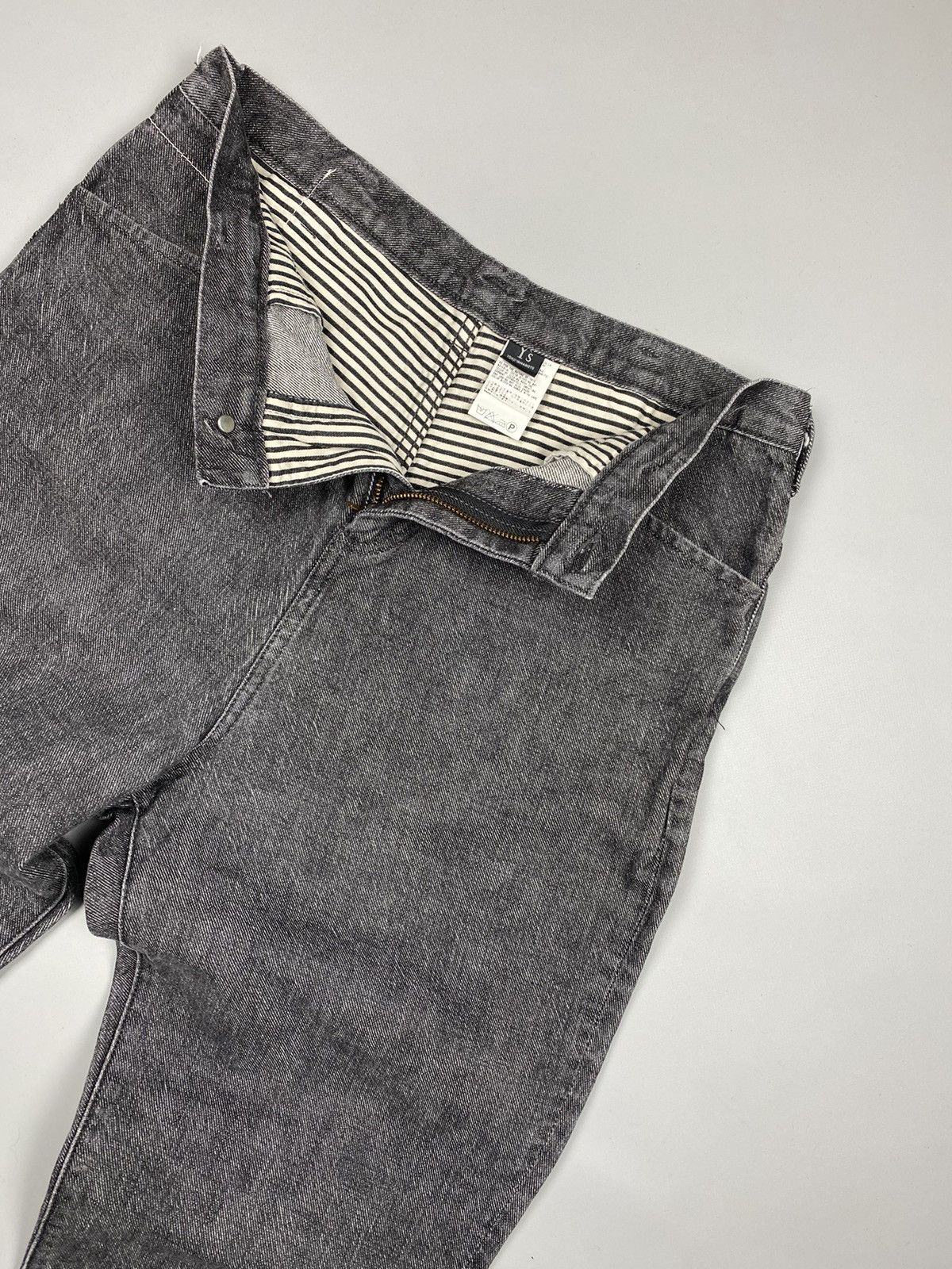 Vintage Y'S Yohji Yamamoto vintage denim jeans size 1 Size 25" / US 0 / IT 36 - 4 Thumbnail