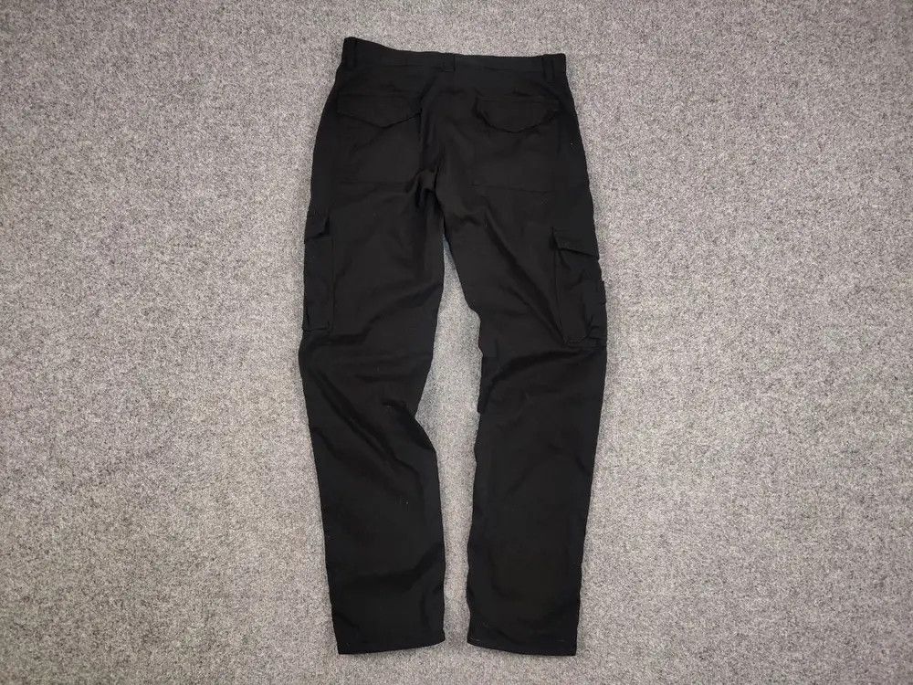 Japanese Brand Vintage 90's Japanese design black multi pocket Cargo Pants Size US 34 / EU 50 - 8 Thumbnail