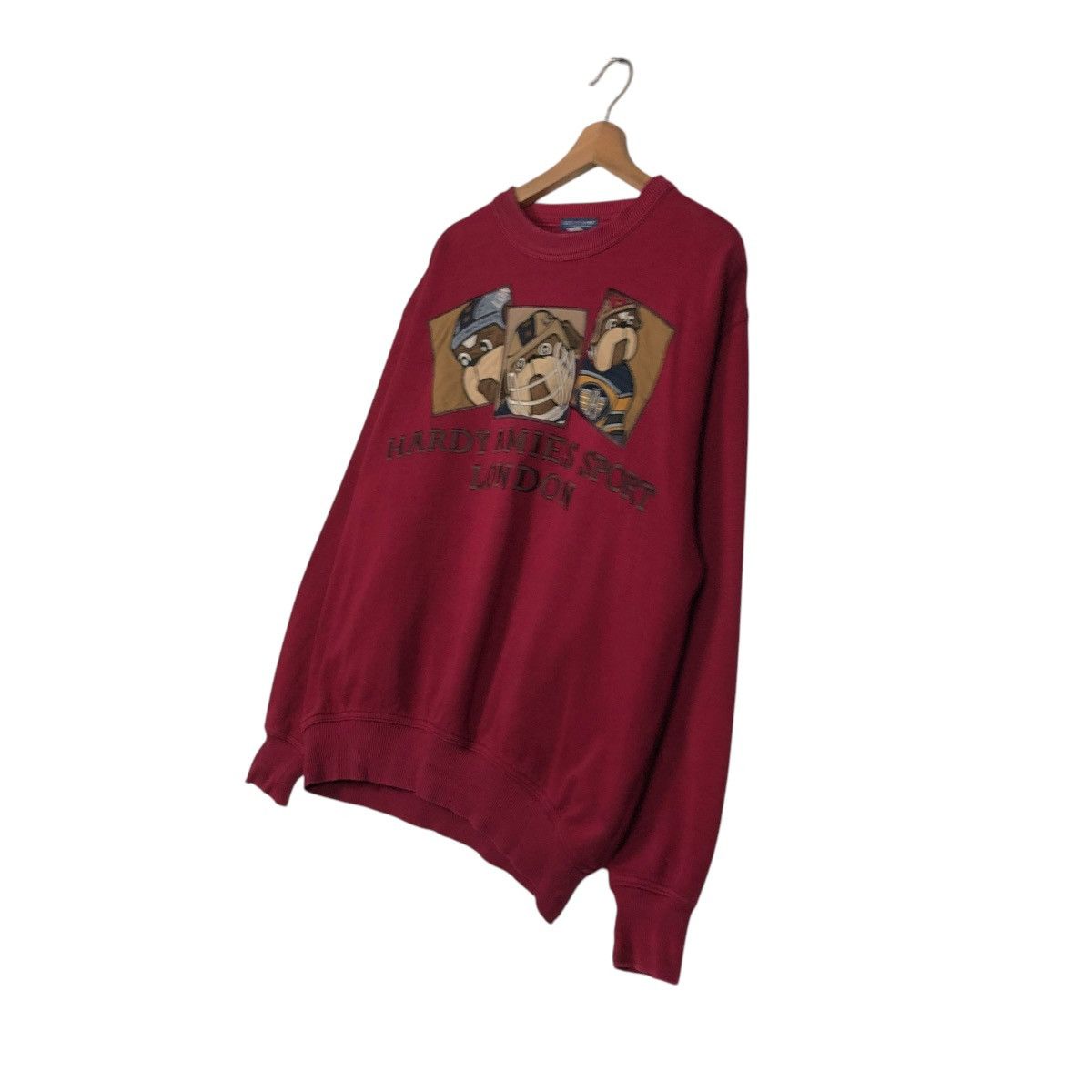 Cartoon Network 🔥VINTAGE SWEATSHIRT CREWNECK HARDY AMIES SPORT BIG LOGO Size US M / EU 48-50 / 2 - 4 Thumbnail