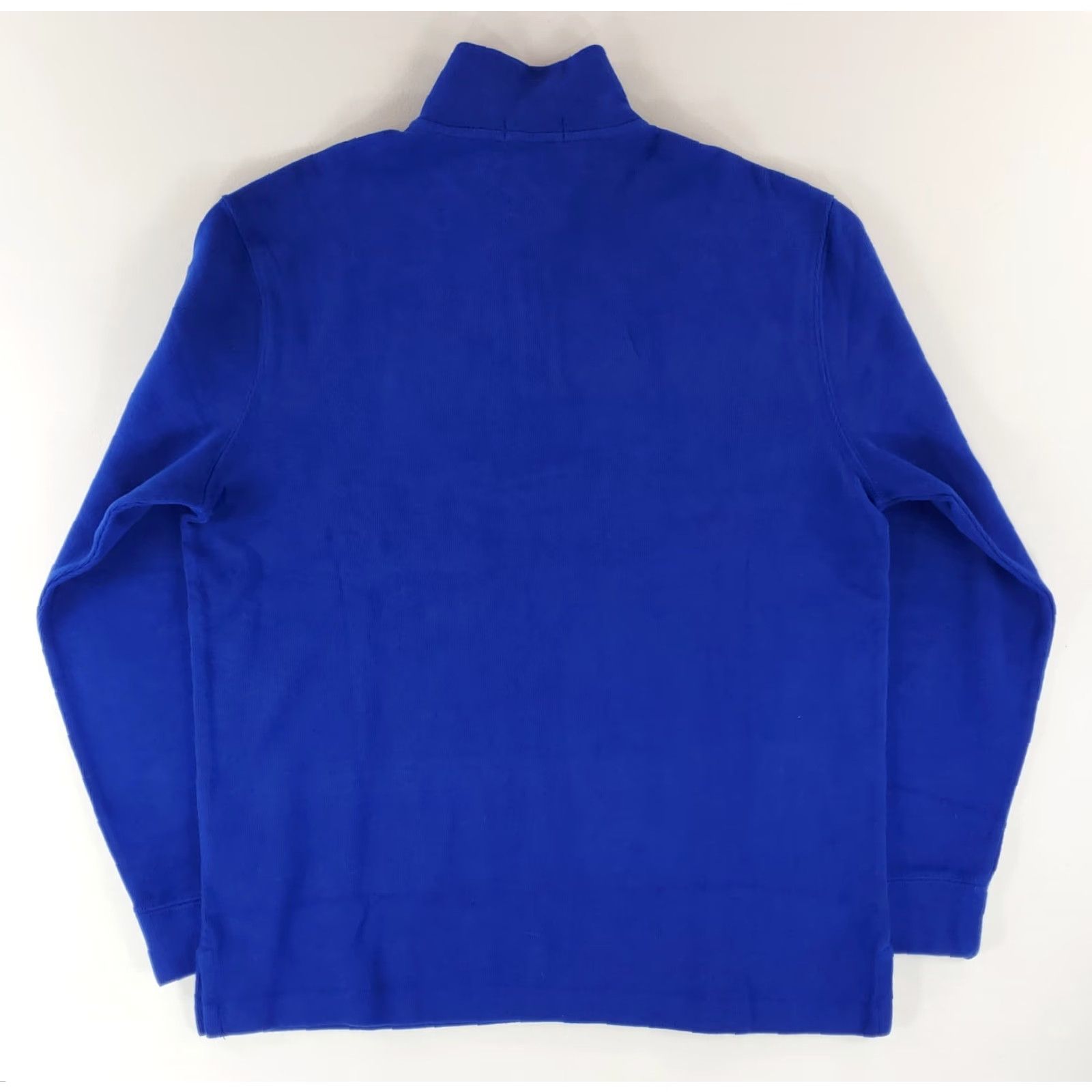 Polo Ralph Lauren Polo Ralph Lauren 1/4 Zip Pullover Cotton Blue Long Sleeve Mens L NWT Shirt Size US L / EU 52-54 / 3 - 6 Thumbnail