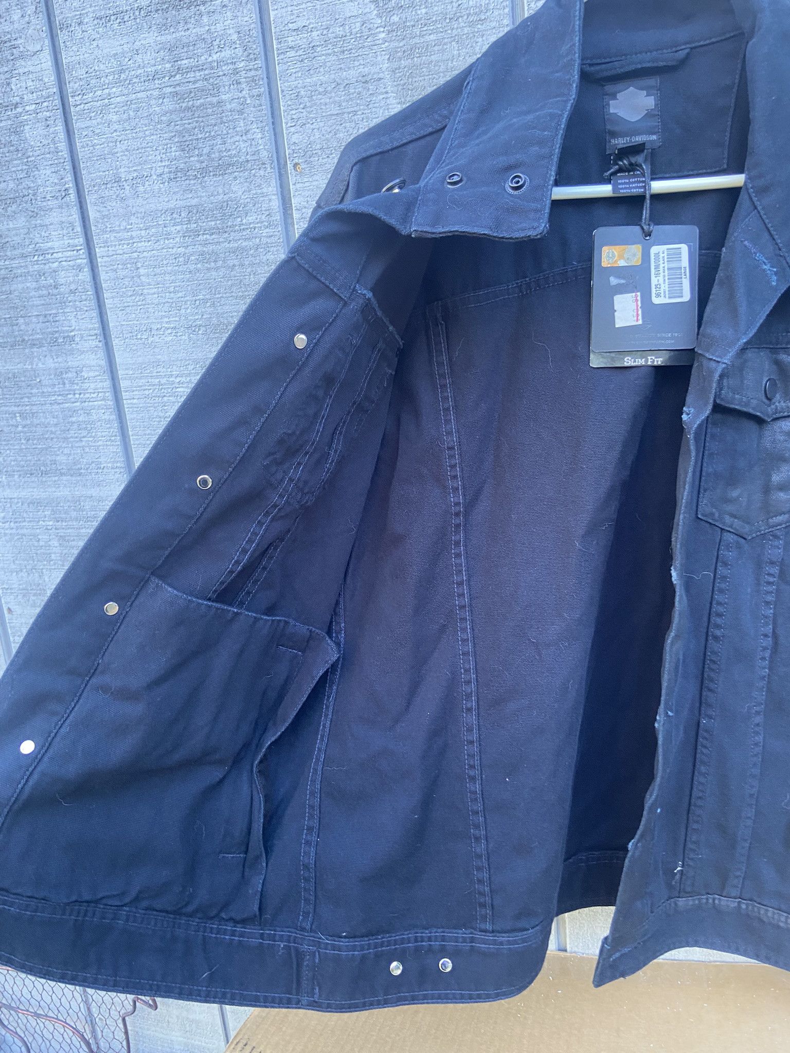 Harley Davidson Harley Davidson Fischers Trucker Denim Jacket Large NEW Size US L / EU 52-54 / 3 - 11 Thumbnail