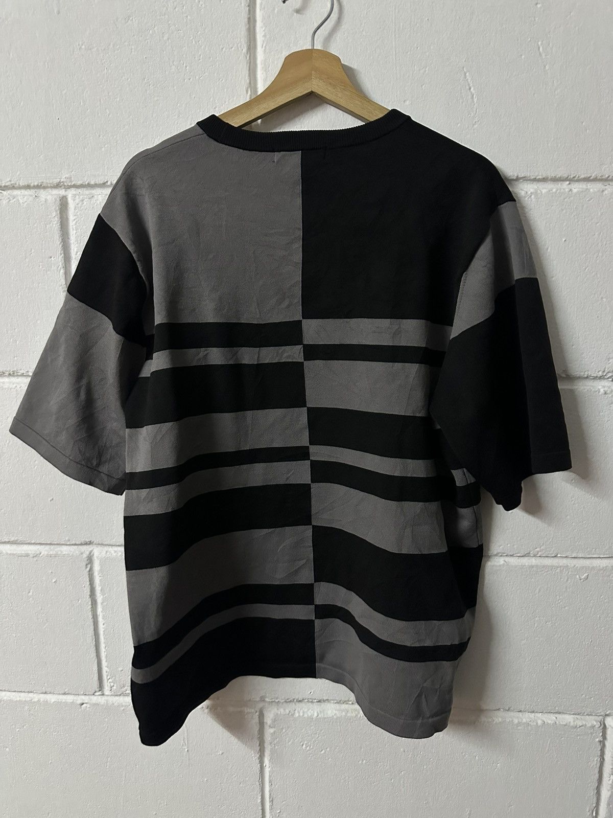 Yohji Yamamoto INÉD Homme Mens By Yohji Yamamoto Block Oversized Tee Size US L / EU 52-54 / 3 - 4 Thumbnail