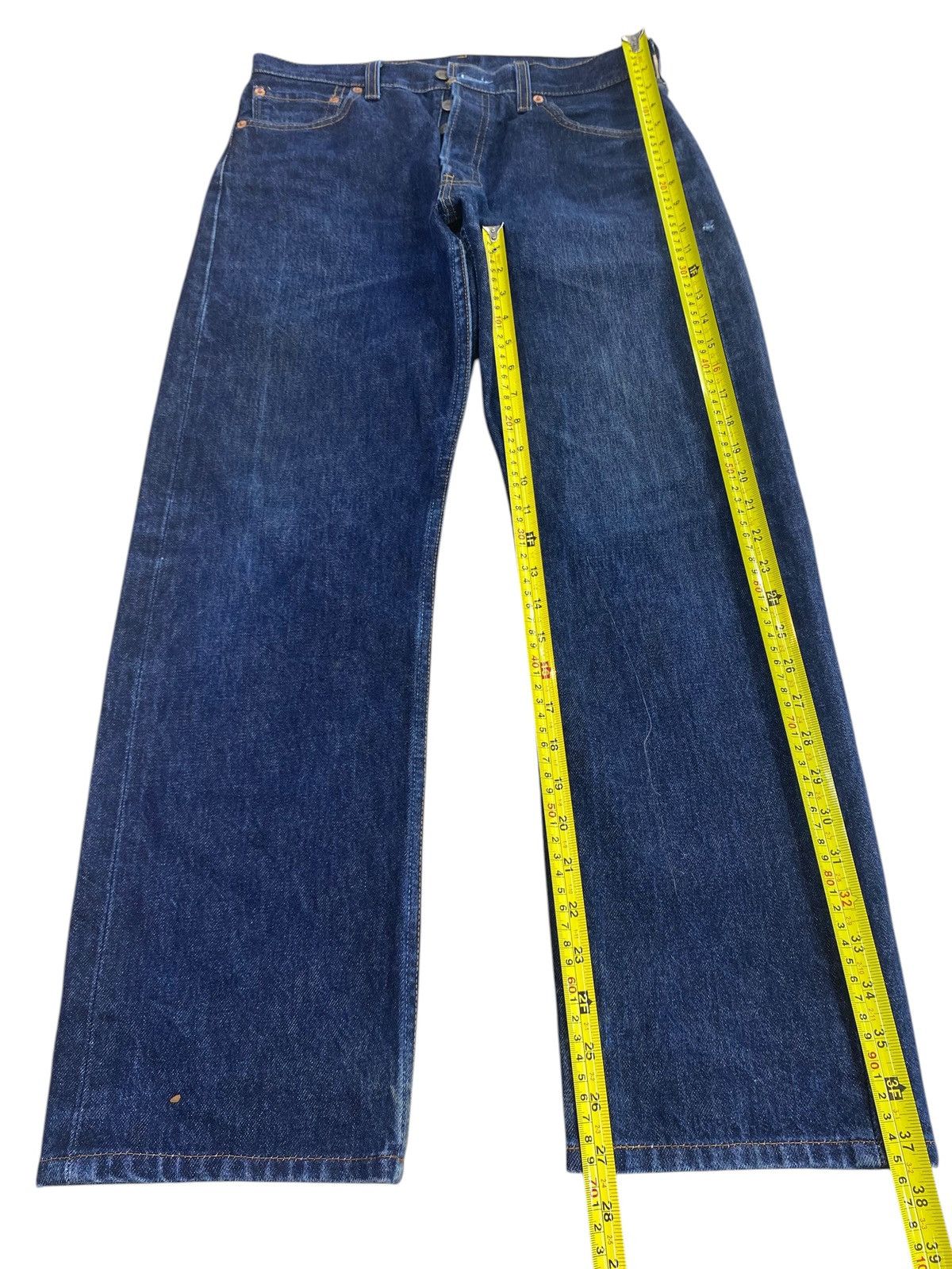 Levi's Levi’s Vintage Dark Blue Wash Style Straight Cut Jeans Size US 30 / EU 46 - 7 Thumbnail