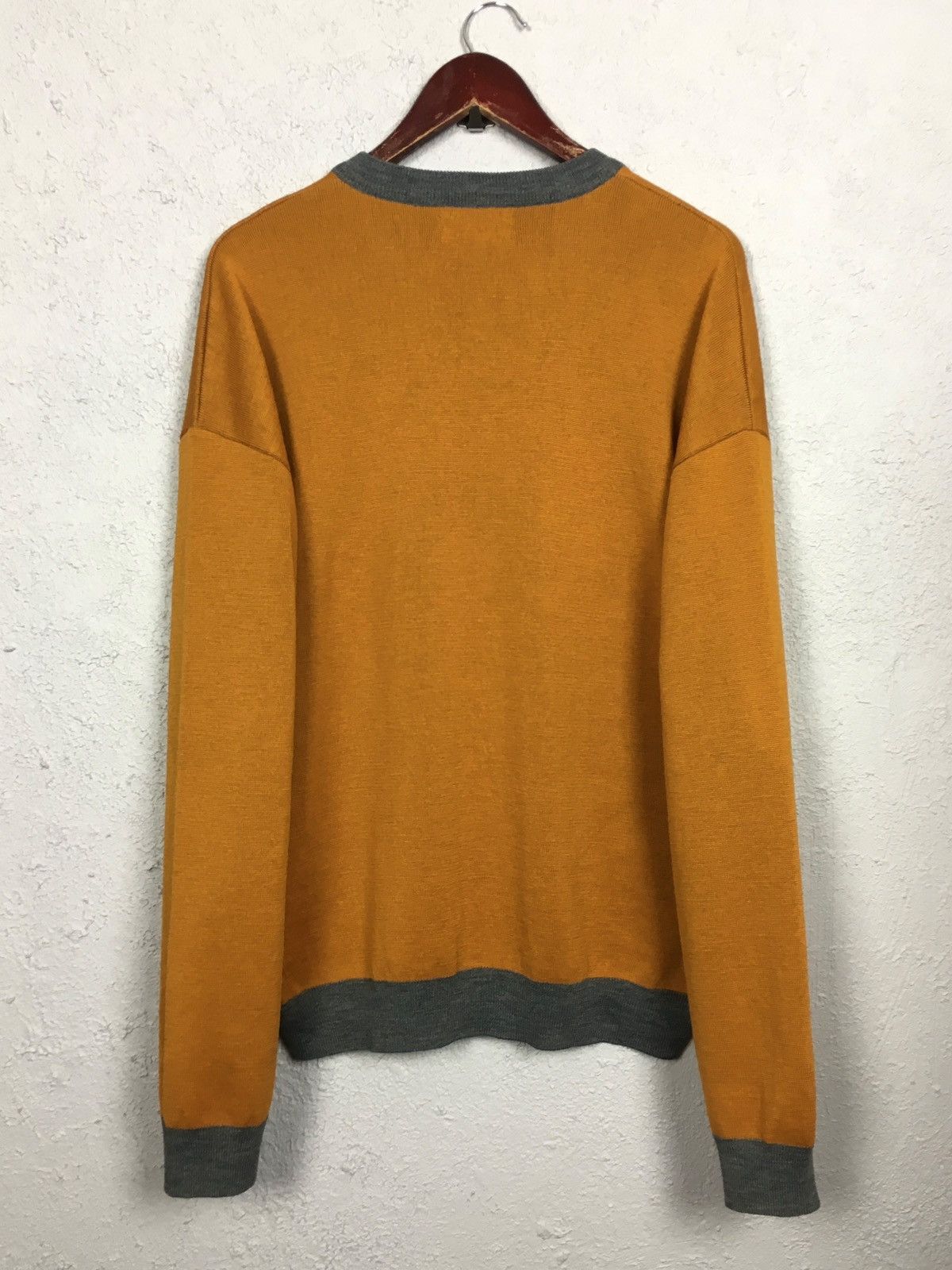 Gosha Rubchinskiy × PACCBET × Vintage sweater PACCBET V-Neck Knitted Gosha Rubchinskiy/Rassvet y2k Size US L / EU 52-54 / 3 - 5 Thumbnail
