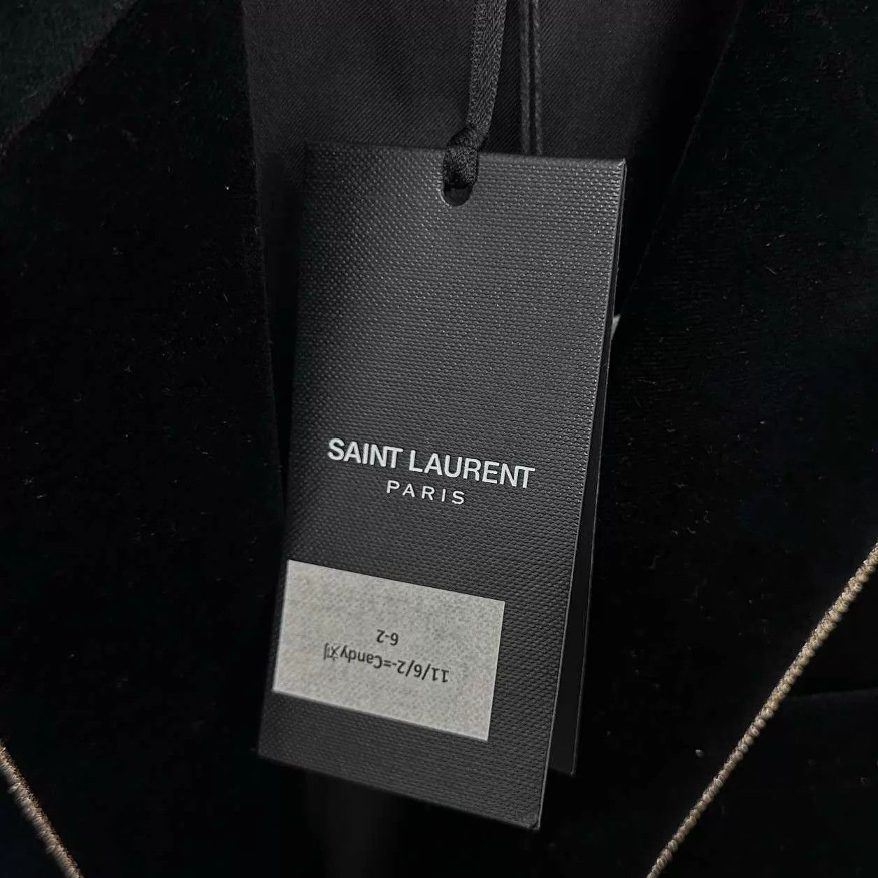 Saint Laurent Paris Saint Laurent Women's Black Velvet Blazer 38 Size S / US 4 / IT 40 - 5 Thumbnail