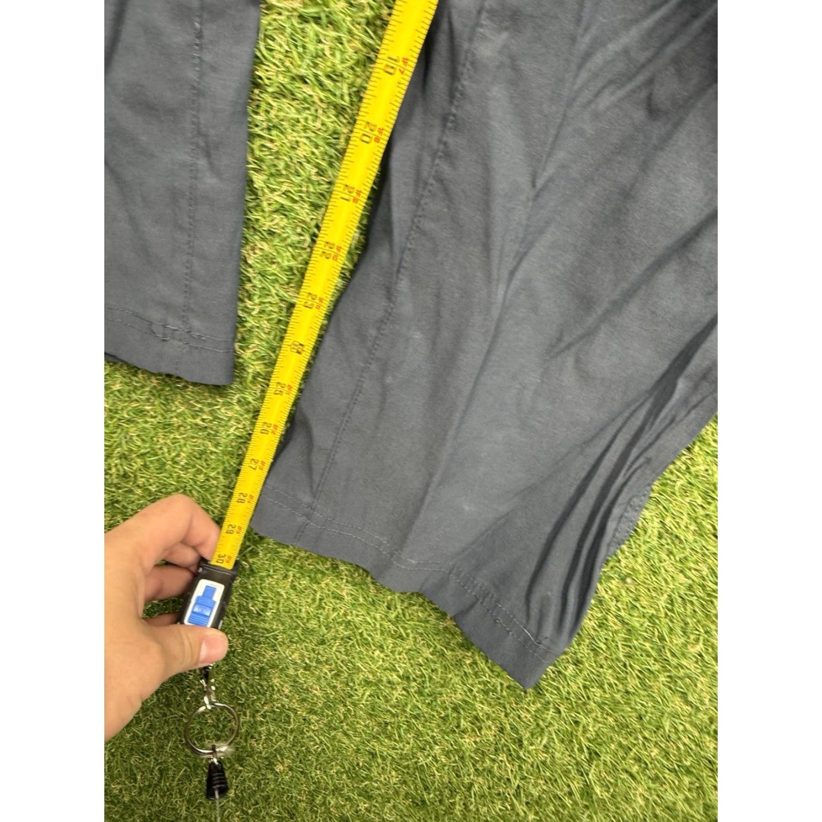 Eddie Bauer Eddie Bauer Travex Pants Mens 34x30 Grey Nylon Spandex Chino Hiking Outdoor Travel Windproof Breathable Quick Dry Pockets Straight Regular 2000s Boy? Size US 34 / EU 50 - 5 Thumbnail