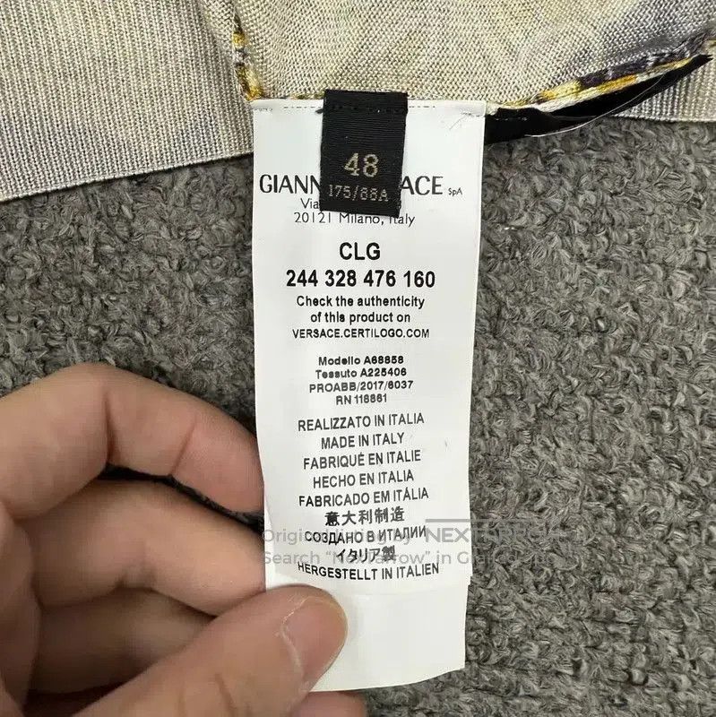 Versace Versace Multicolor Cotton Men's Sweater . Size US M / EU 48-50 / 2 - 4 Thumbnail