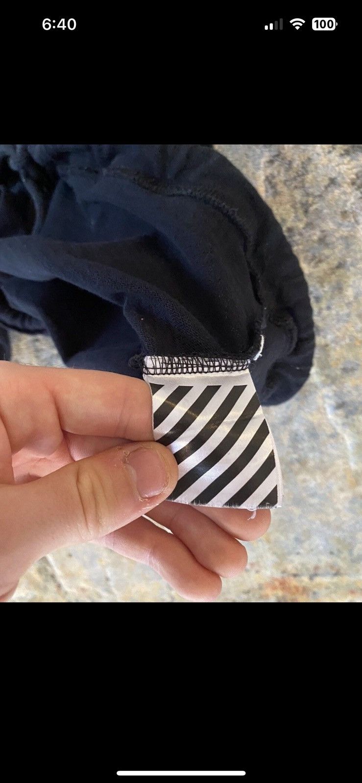 Designer × Off-White 2013 Black Off White Mirror Logo Longsleeve Crewneck Sweater Size US S / EU 44-46 / 1 - 6 Thumbnail