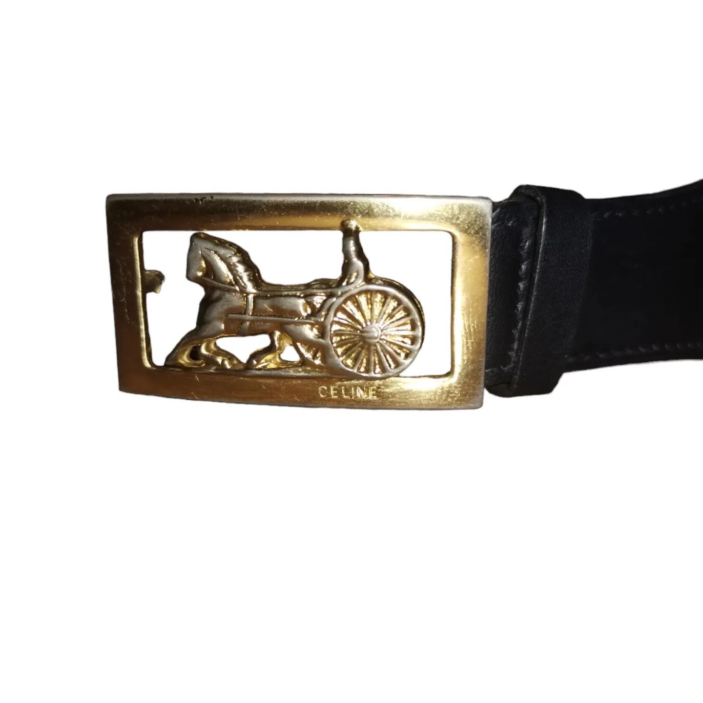 Celine × Vintage celine horse carriage 70's 80s era belt vintage rare design Size ONE SIZE - 19 Thumbnail