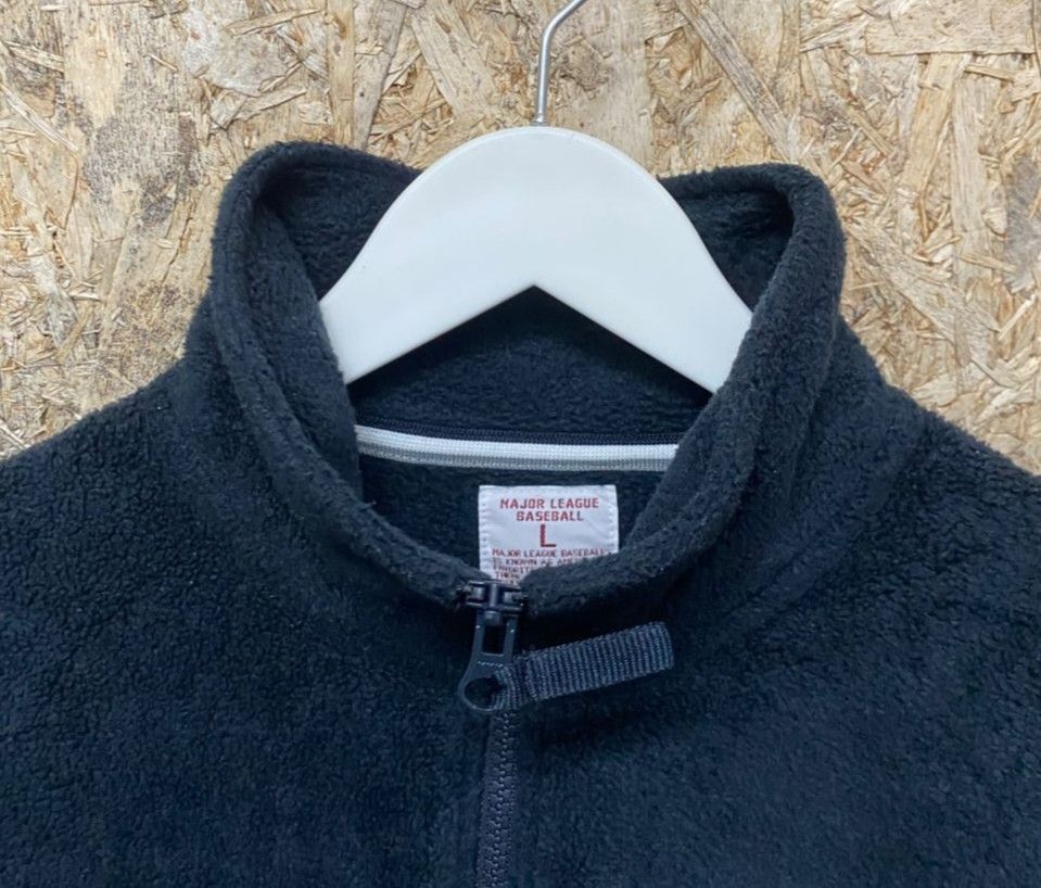 MLB Vintage Major League Baseball Yankees New York Fleece Jacket Size US L / EU 52-54 / 3 - 3 Thumbnail