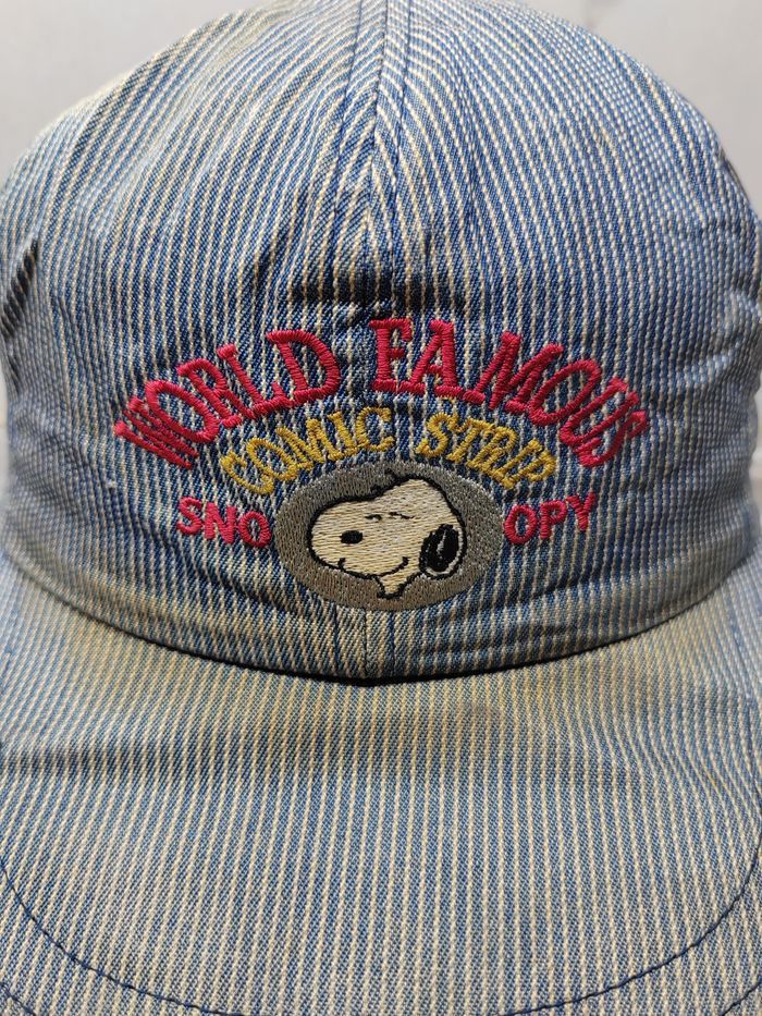 Peanuts Vintage Peanuts Snoopy Hickory Cap Hat Size ONE SIZE - 3 Thumbnail