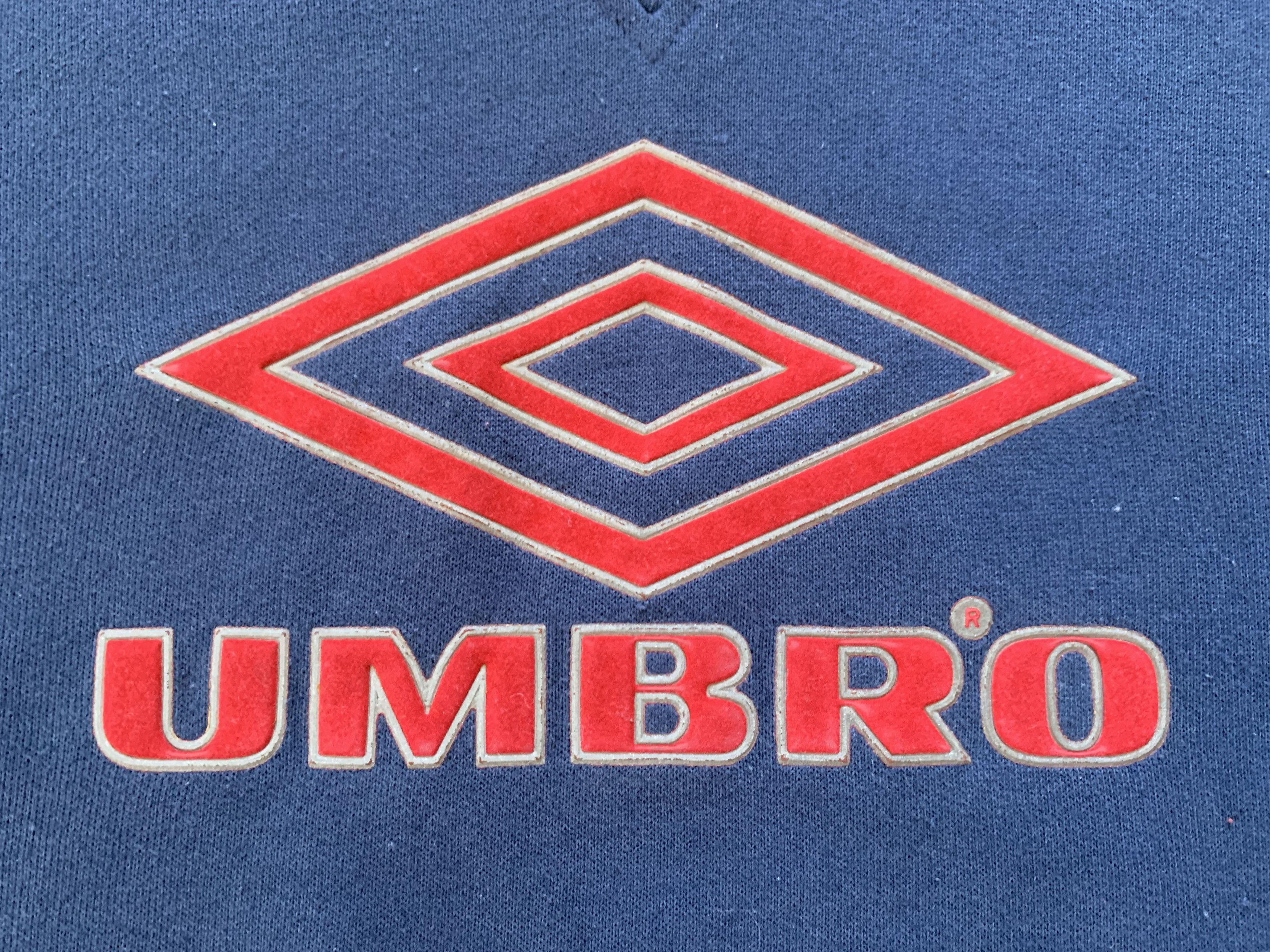 Umbro × Vintage Umbto Vintage Reflective Print Sweatshirt Size US XS / EU 42 / 0 - 5 Thumbnail