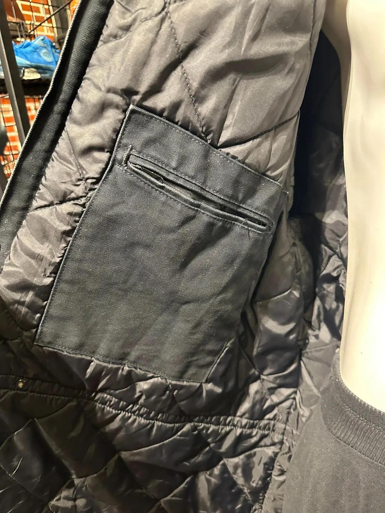Carhartt × Vintage Rare Vintage Carhartt Faded Black/DarkGrey Detroit Jacket Size US XL / EU 56 / 4 - 7 Thumbnail