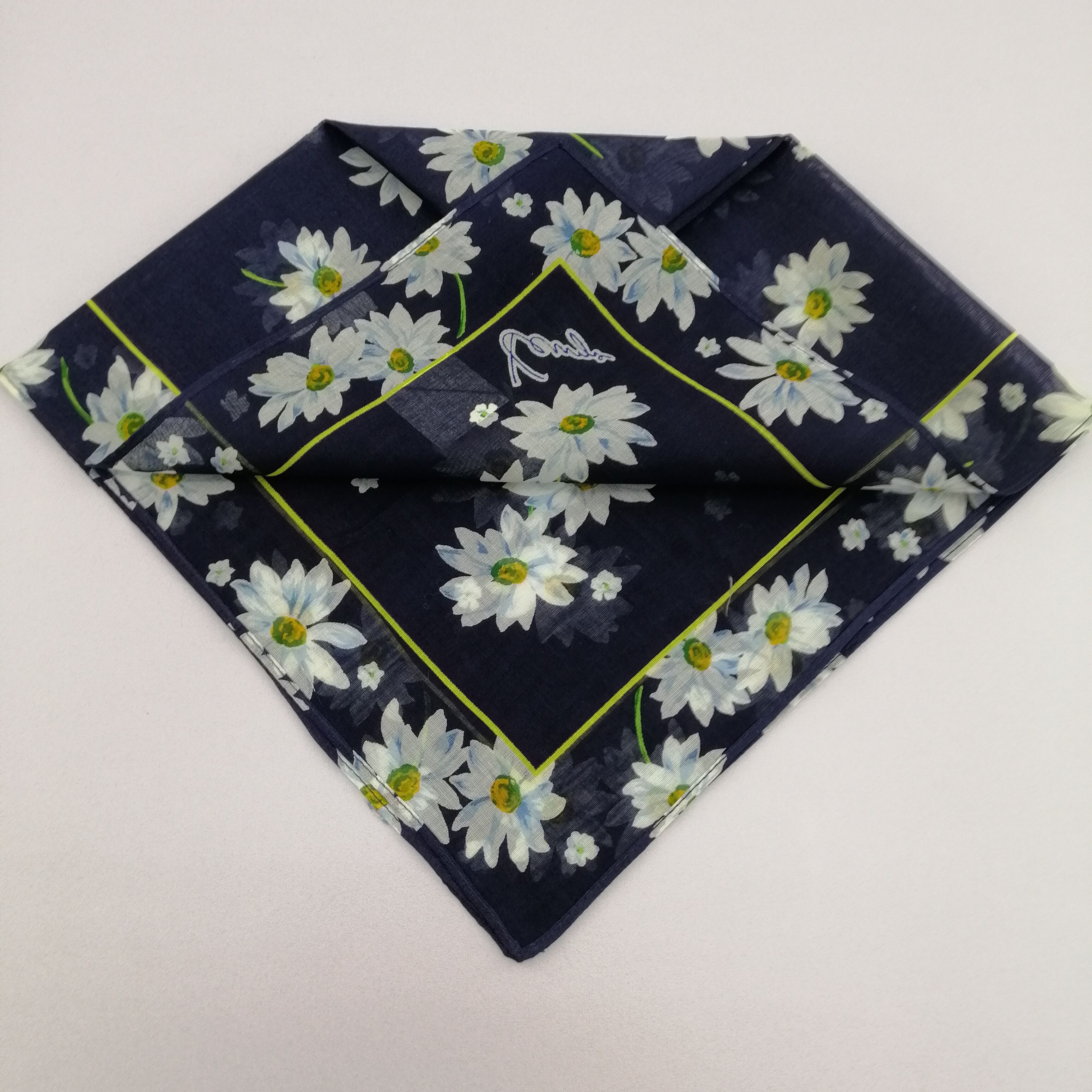 Kenzo × Vintage Kenzo Handkerchief/Neckerchief/Bandana-KD3202 Size ONE SIZE - 5 Thumbnail