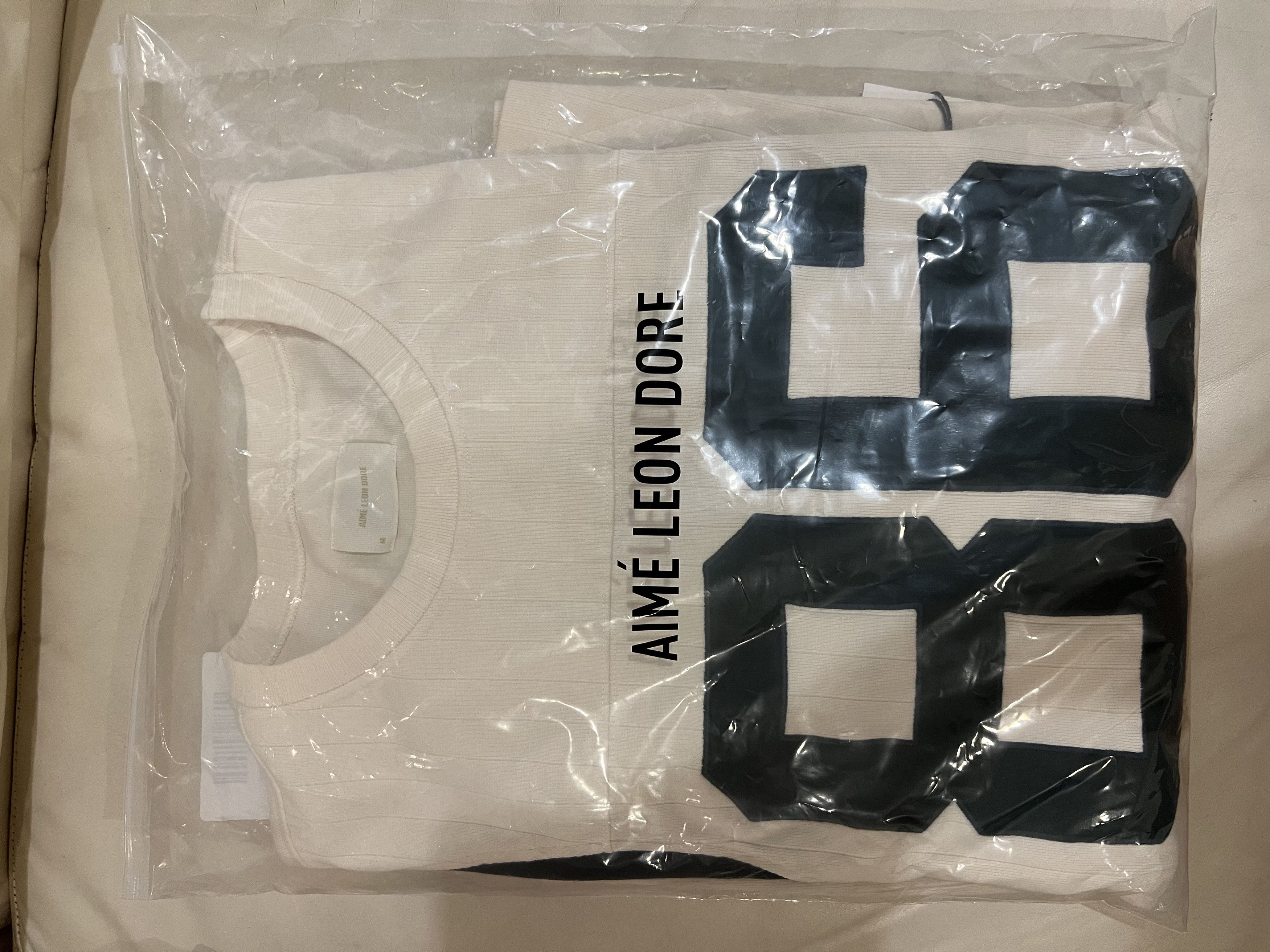 トップス ALD Long-Sleeve Ribbed Football Jersey Aime Leon Dore ALD