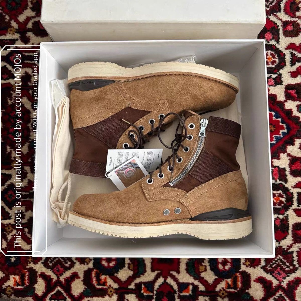 Visvim Sz 10 Visvim 18SS SPOT 7-Hole Light Brown Boots moj.os35 Size US 10 / EU 43 - 9 Thumbnail