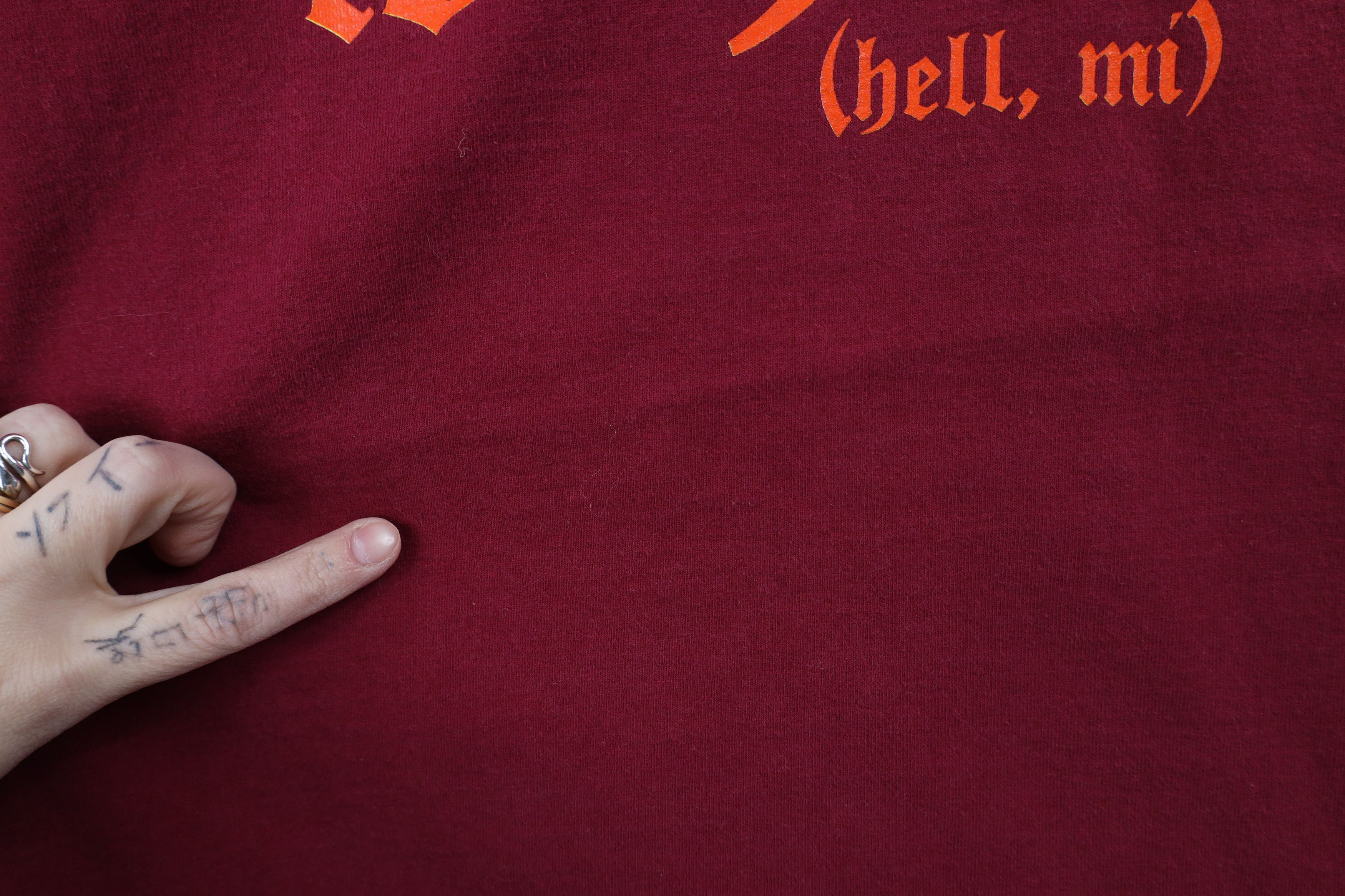 Vintage Vintage 90s I've Been To Hell and Back Michigan T-Shirt Size US L / EU 52-54 / 3 - 5 Thumbnail