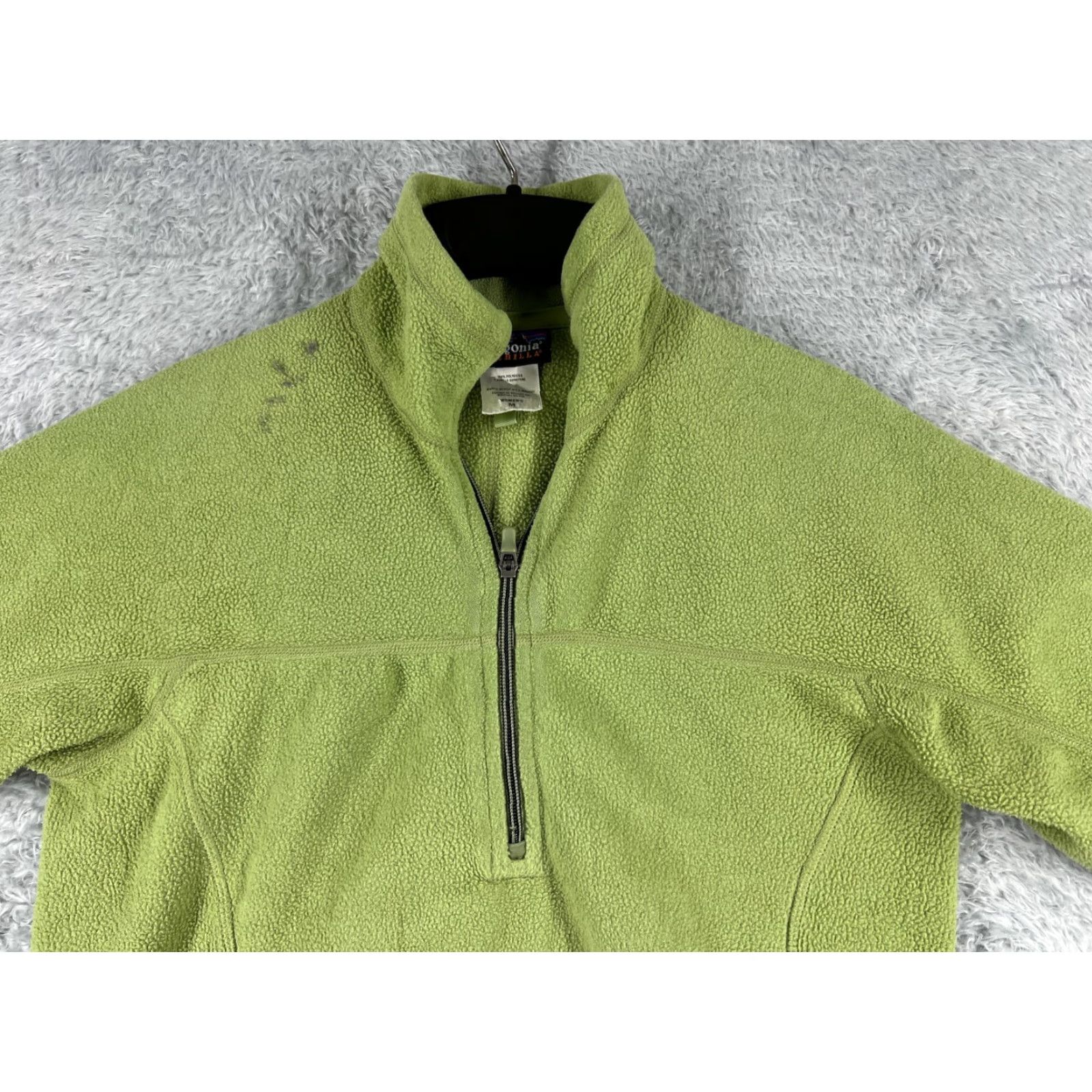 Patagonia Patagonia Jacket Womens Medium Green Synchilla Marsupial Polyester Fleece Mock Size M / US 6-8 / IT 42-44 - 4 Thumbnail