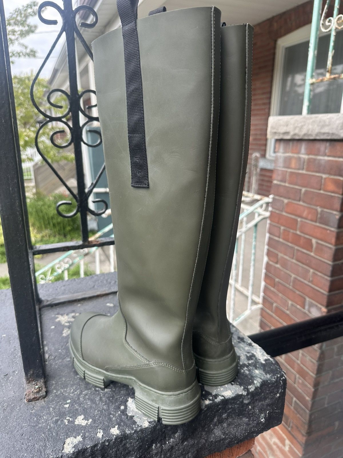 Ganni Ganni rubber boots Size US 8 / IT 38 - 3 Thumbnail