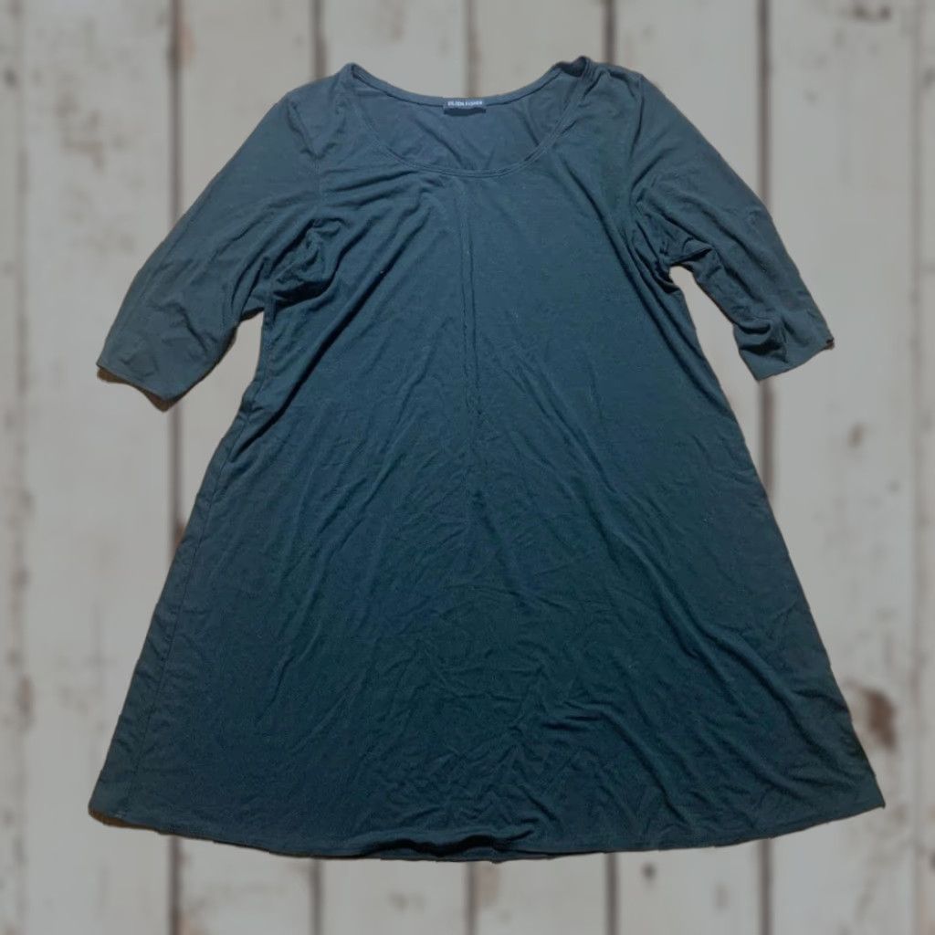 Eileen Fisher Eileen Fisher Tee Shirt Dress M Regular Short Multicolor Women T-Shirt Dress Mens? Size M / US 6-8 / IT 42-44 - 1 Thumbnail