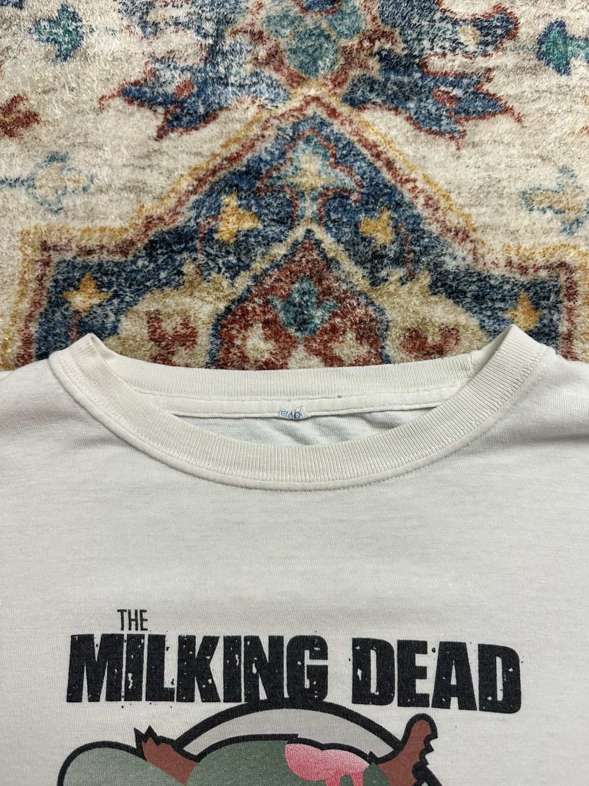 Vintage Vintage The Milking Dead The Walking Dead Parody T-shirt Size US XL / EU 56 / 4 - 3 Thumbnail