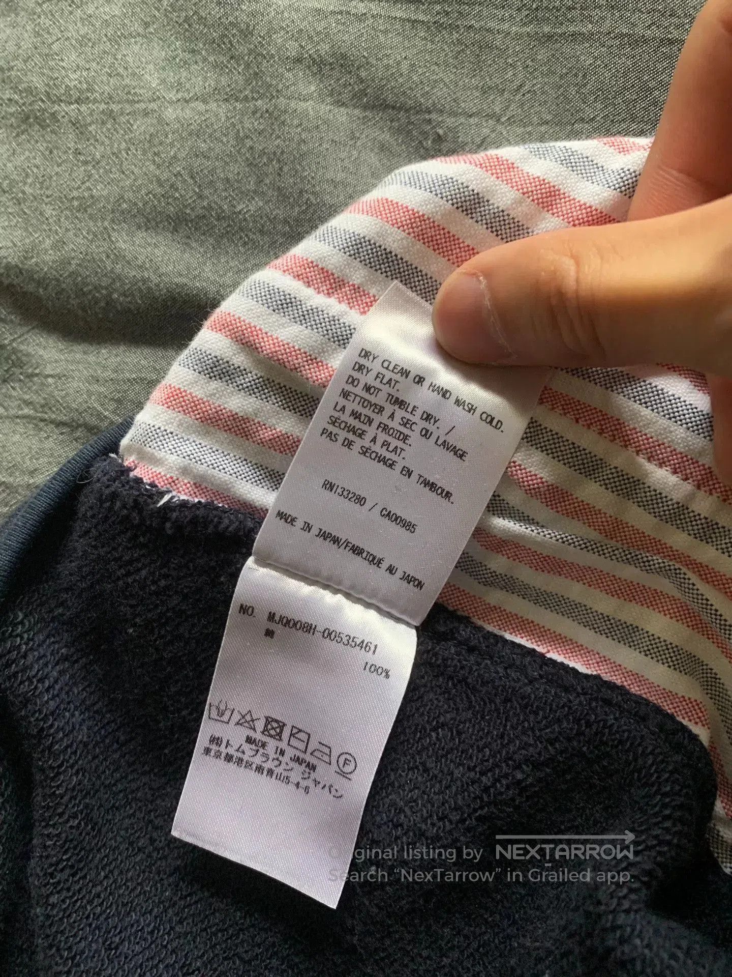 Thom Browne Thom Browne TB 4-Stripe Track Pants. Size US 30 / EU 46 - 6 Thumbnail