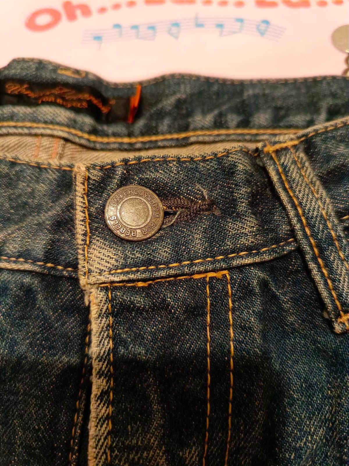 Japanese Brand × Undercover Undercover SS06 Tales Of Zamiang Denim Size US 33 - 4 Thumbnail