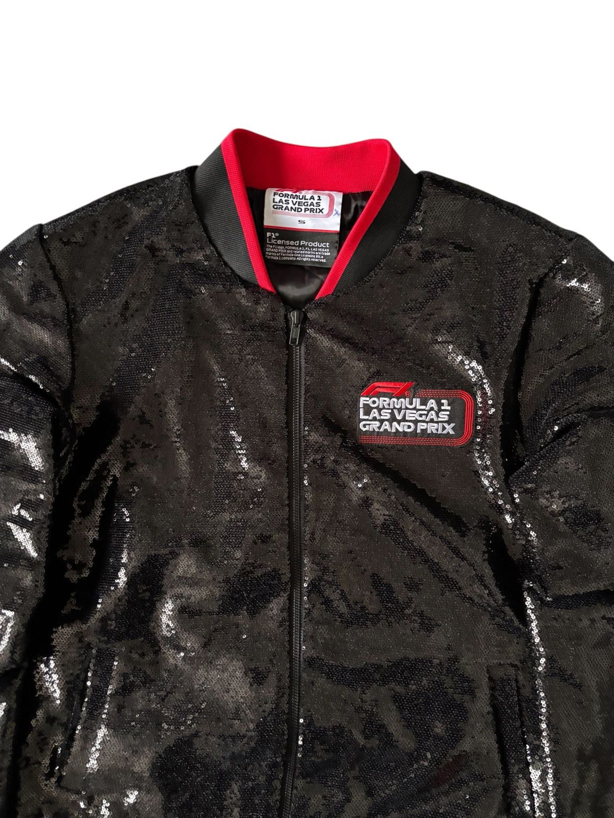Formula 1 Formula 1 Grand Prix Las Vegas 2023 Sequined Bomber Jacket Size US S / EU 44-46 / 1 - 4 Thumbnail