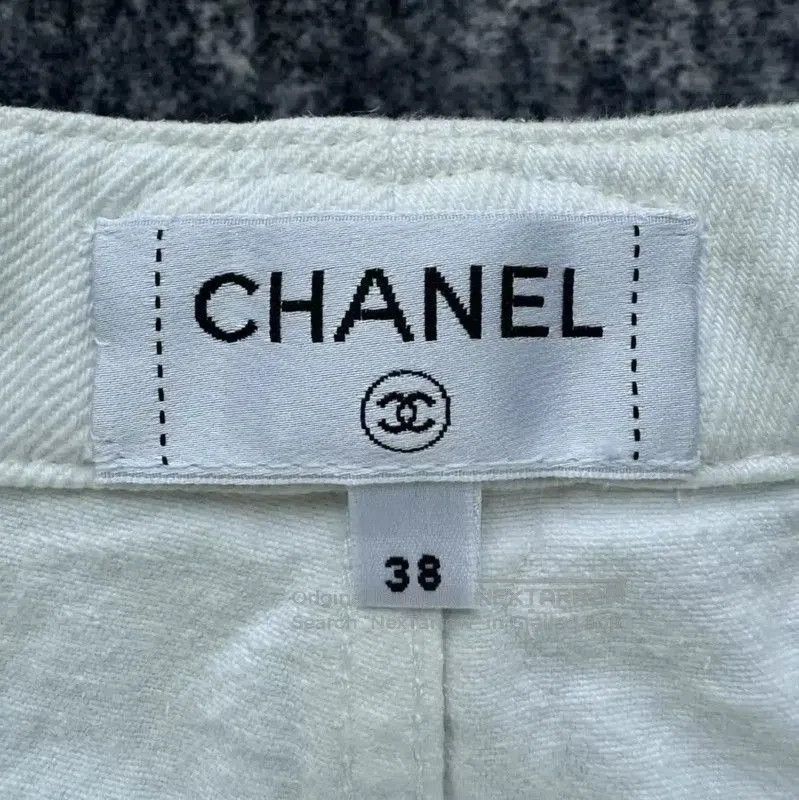 Chanel Chanel White Cotton Casual Trousers . Size 27" / US 4 / IT 40 - 5 Thumbnail