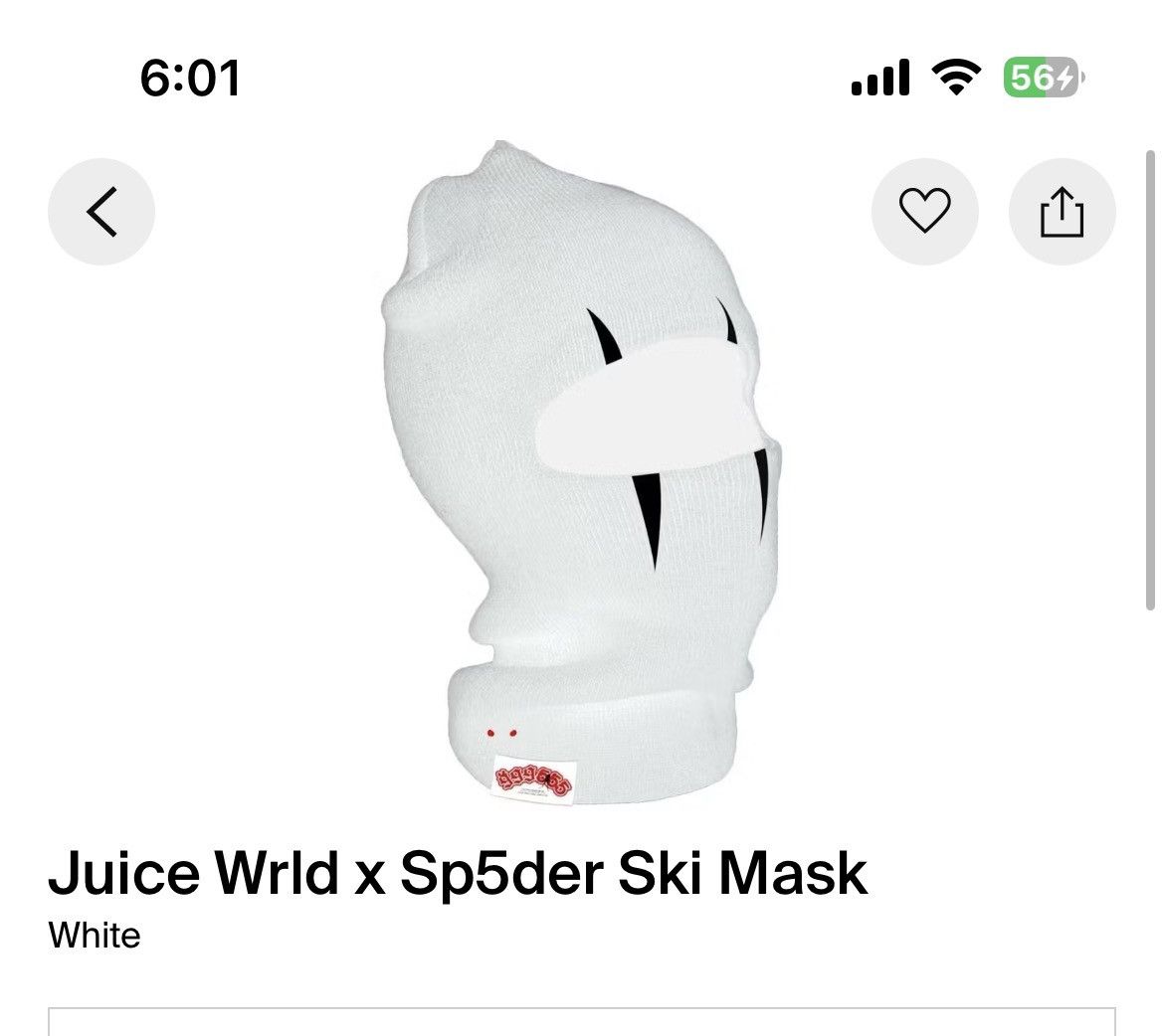999 Club × Sp5der Sp5der X 999 club baklava white brand new never opened Size ONE SIZE - 1 Thumbnail