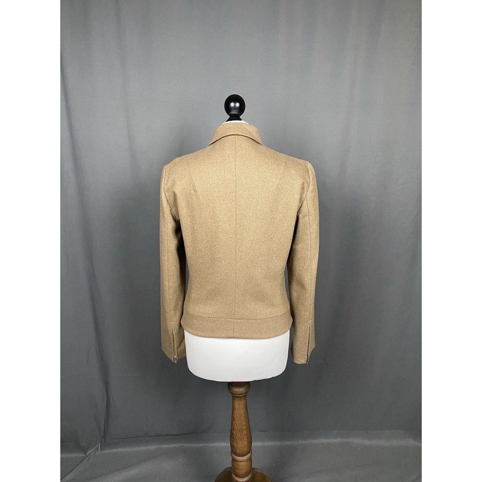 Dolce & Gabbana Dolce&Gabbana Women's Brown Collared Harington Jacket Size 3 Size M / US 6-8 / IT 42-44 - 7 Thumbnail