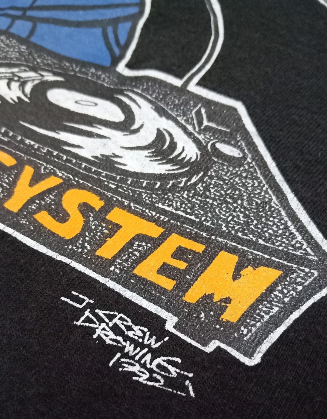 Band Tees × Rap Tees Vintage 90s J.Crew Sound System Dj Rapper T-shirt Size US L / EU 52-54 / 3 - 6 Thumbnail