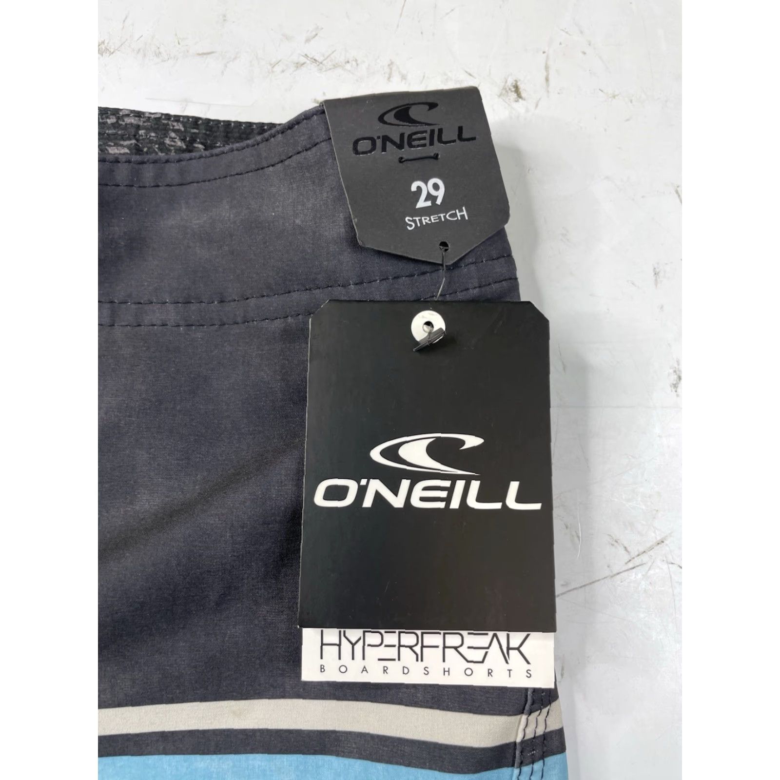 O'Neill NWT O'Neill Boardshorts Mens 29 Black Hybrid Swim Trunks Board Shorts Hyperfreak Size US 29 - 2 Thumbnail