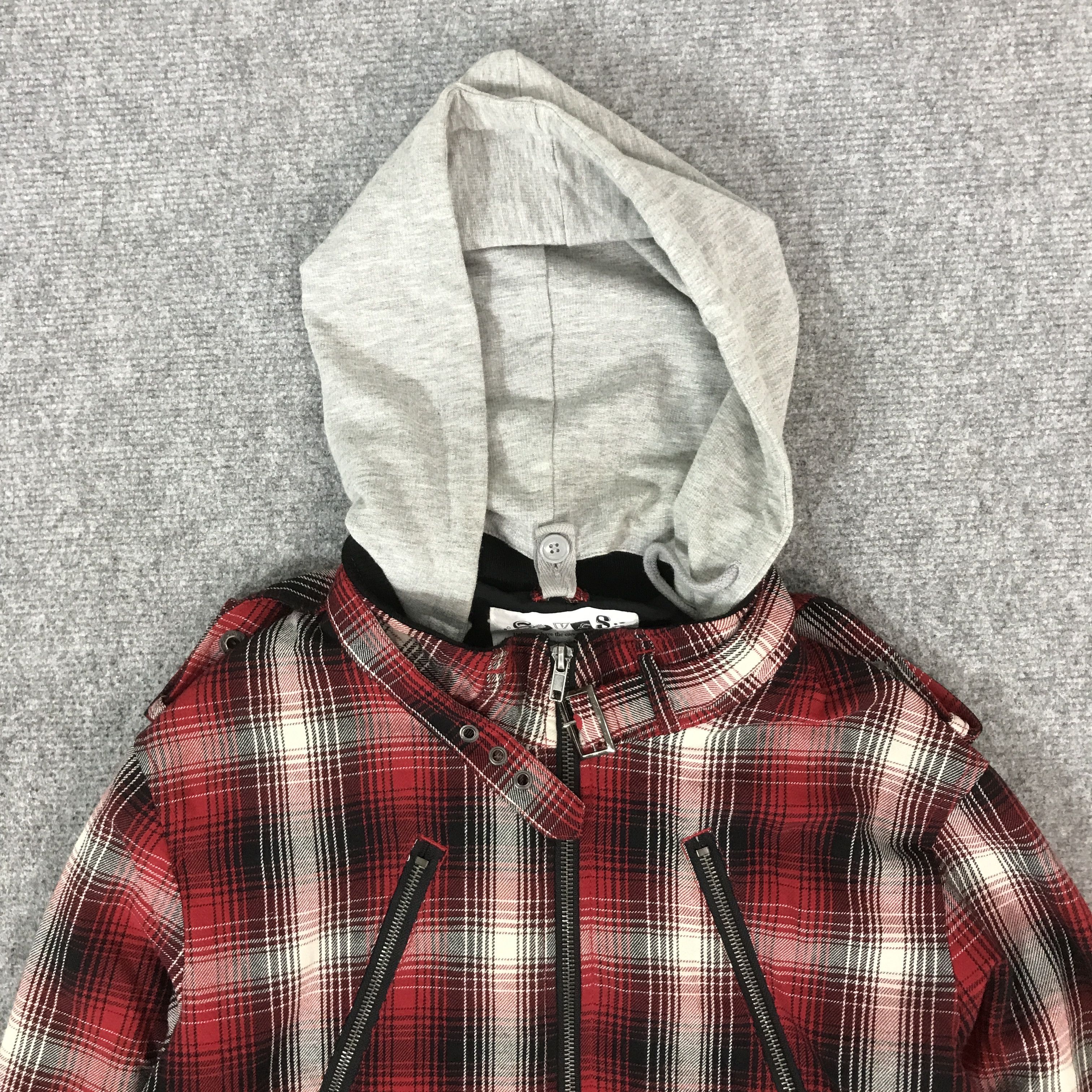 Japanese Brand GOTHIC STYLE SOVES HOODIE JACKET K62B17 Size US L / EU 52-54 / 3 - 2 Thumbnail