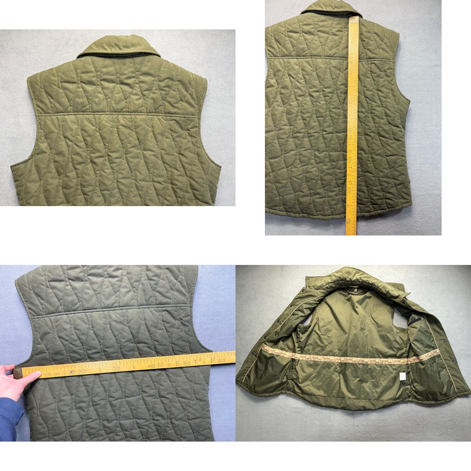 Vintage Jack Murphy Green Vest Womens size 18 Size XXL / US 16-18 / IT 52-54 - 9 Thumbnail
