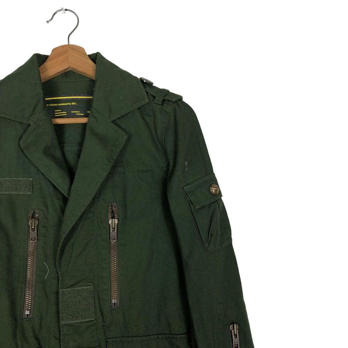 Hysteric Glamour 🔥VINTAGE BIKER MILITARY DESIGN JACKET SLY GLAMOUR JAPAN Size US S / EU 44-46 / 1 - 4 Thumbnail